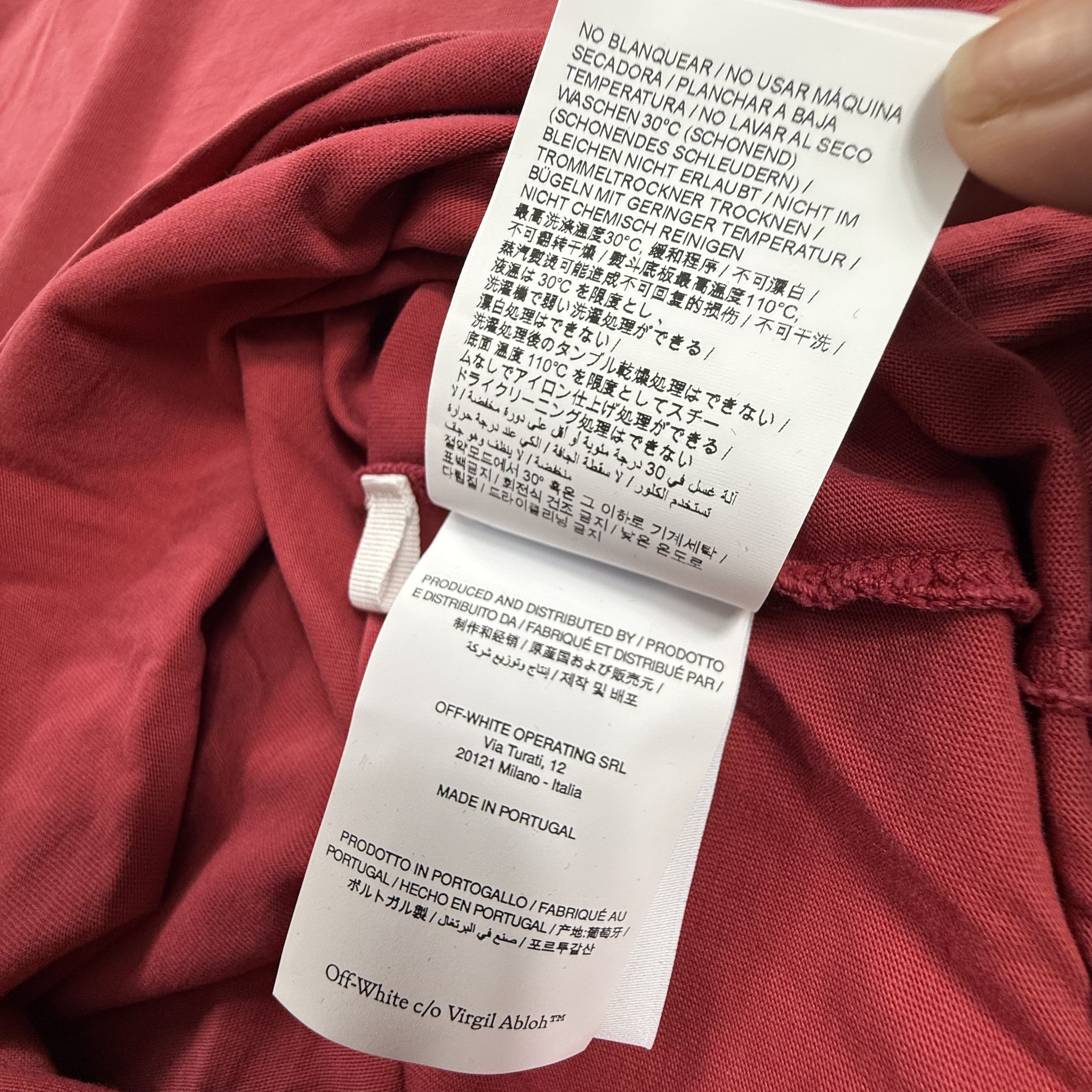 Off-White Off-White Caravaggio Graphic T-Shirt Oversized Mens XL Size US XL / EU 56 / 4 - 13 Thumbnail