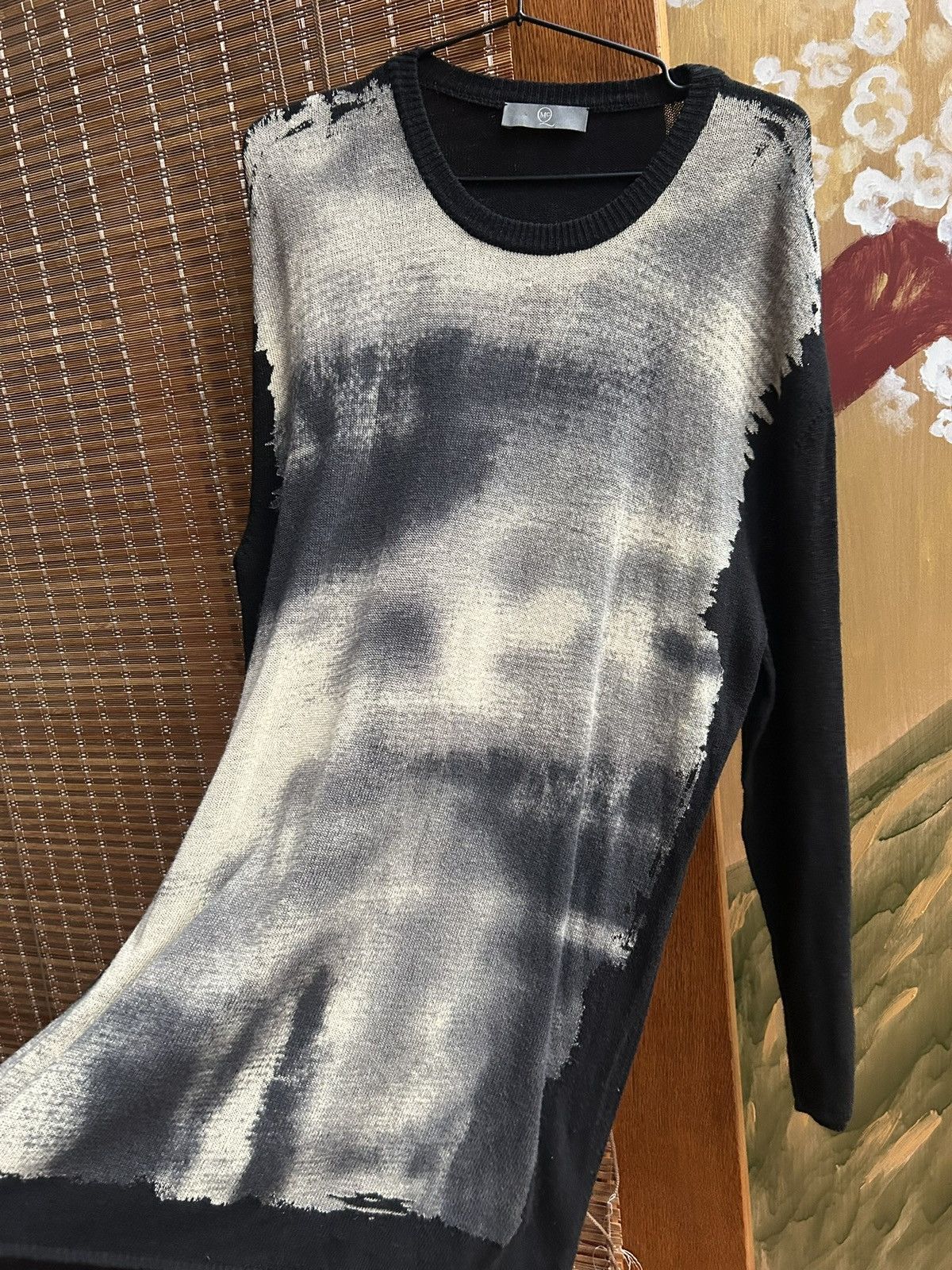 McQ Alexander McQueen McQ Alexander McQueen Oversized Cotton Knit Sweeter Size US L / EU 52-54 / 3 - 4 Thumbnail