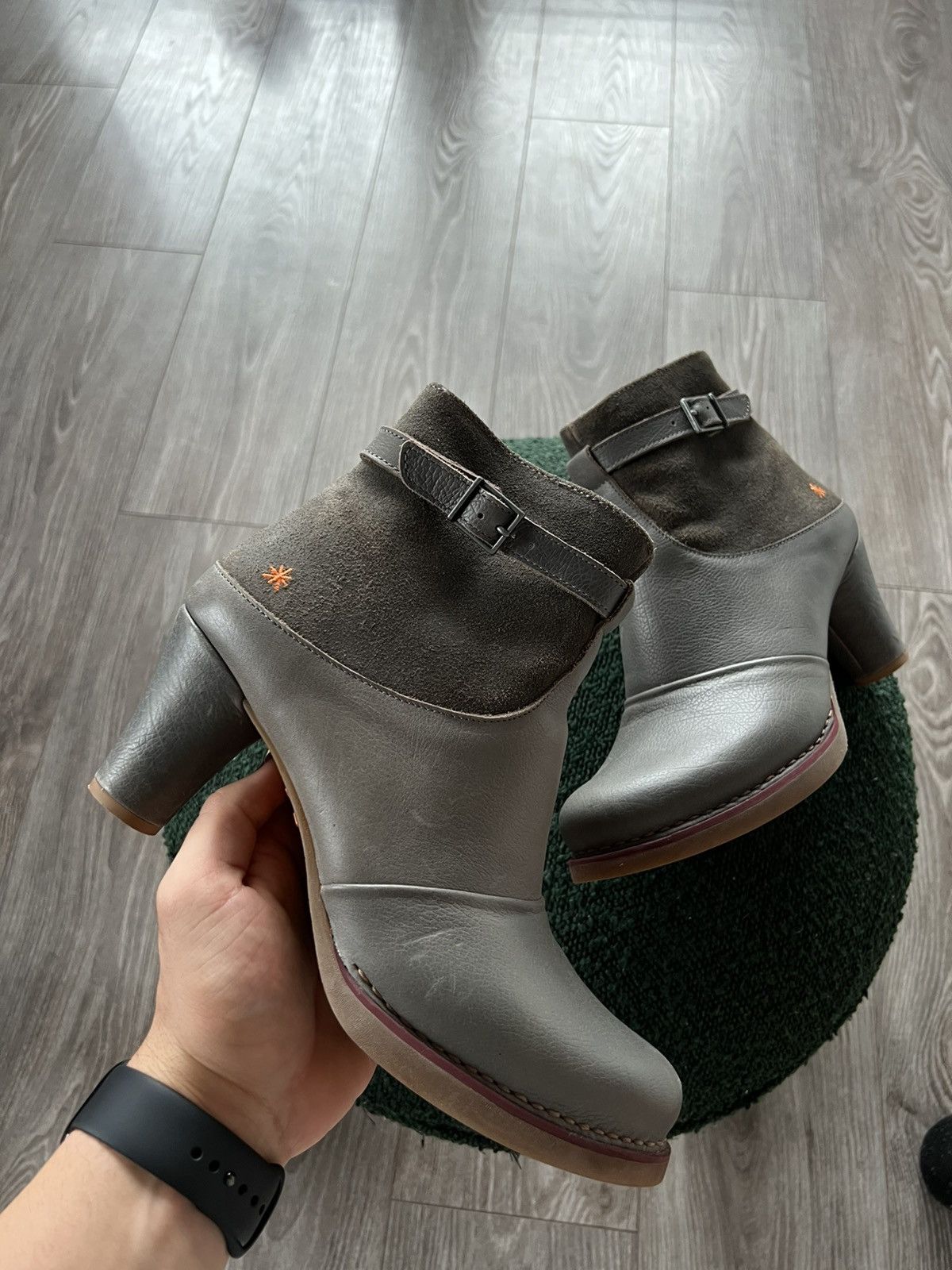 Other Rare The Art Company Cool System Leather Ykk zip Hills Boots Size US 9 / IT 39 - 9 Thumbnail