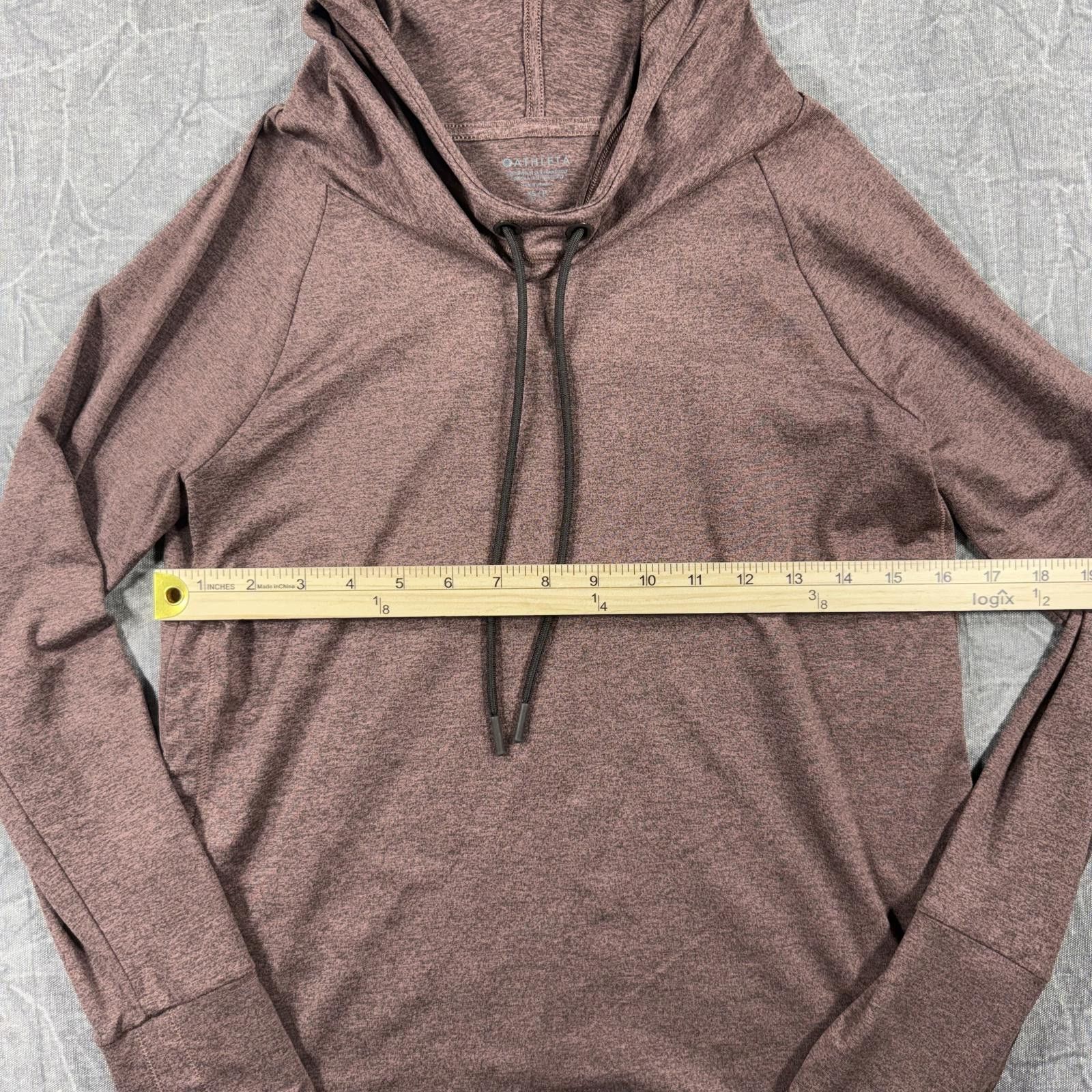 Other Athleta Sweater Women's XS Brown Pullover Hoodie Uptempo Size XS / US 0-2 / IT 36-38 - 5 Thumbnail