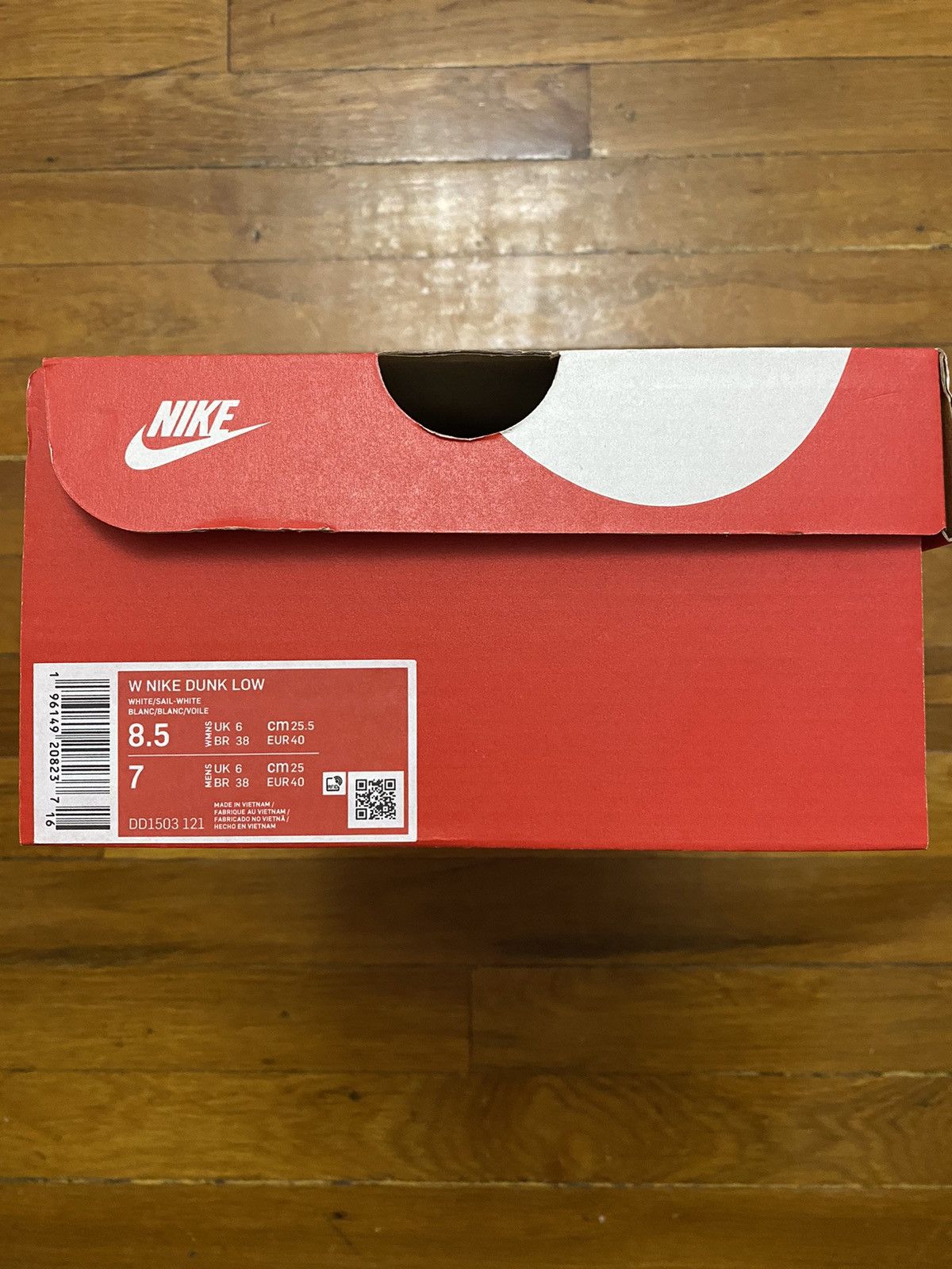 Nike Size 8.5W / 7M - Nike Dunk Low Retro Coconut Milk Sail Cream Size US 8.5 / IT 38.5 - 8 Thumbnail