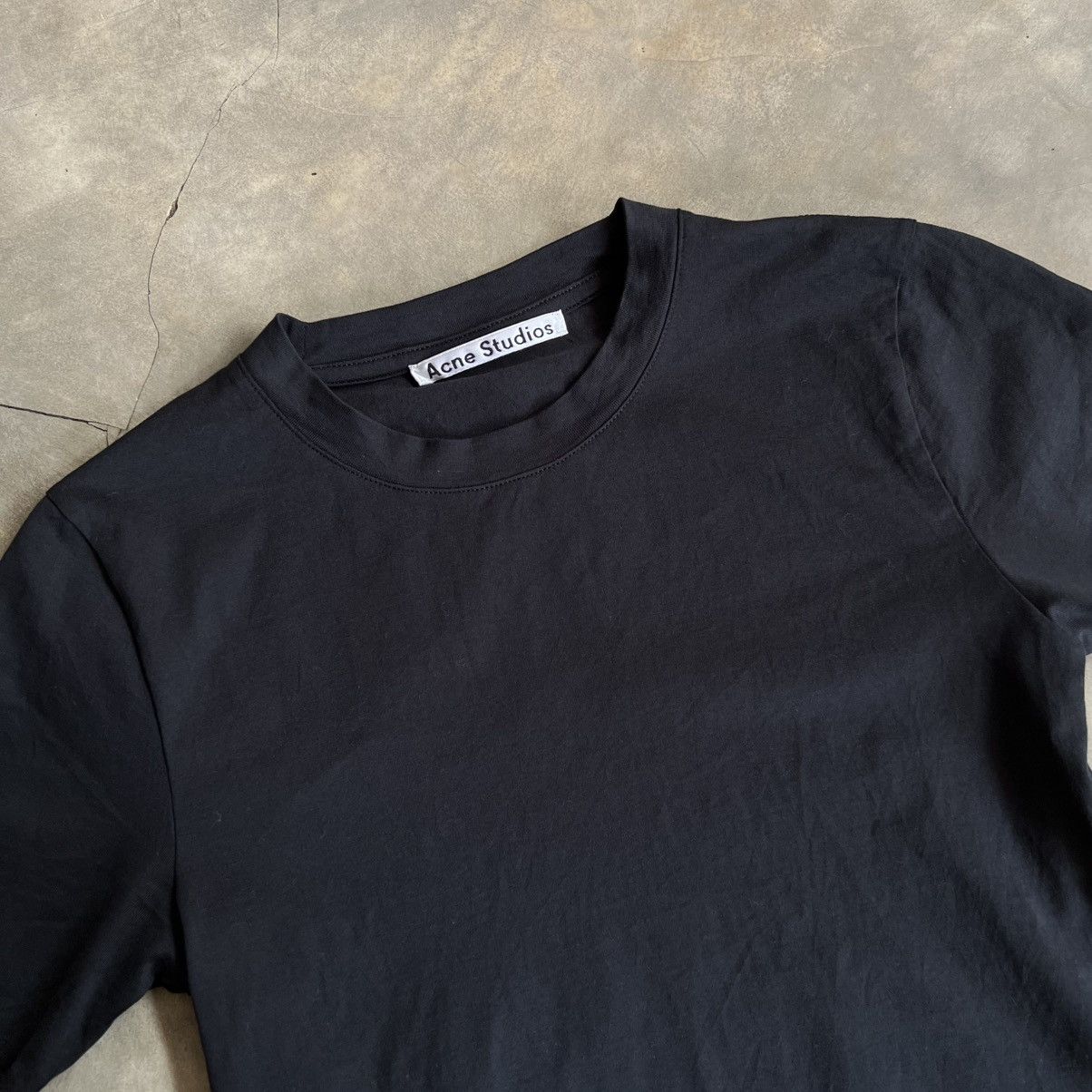 Acne Studios Acne Studios Basic Black T-Shirt Size S / US 4 / IT 40 - 2 Thumbnail