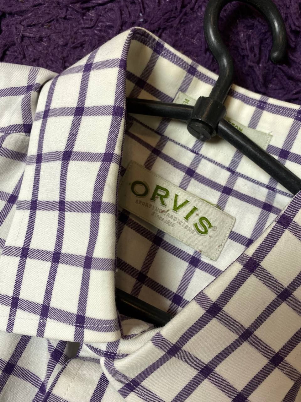 Orvis crazy Y2K whtie print shirt Orvis Vintage streetwear Size US L / EU 52-54 / 3 - 3 Thumbnail