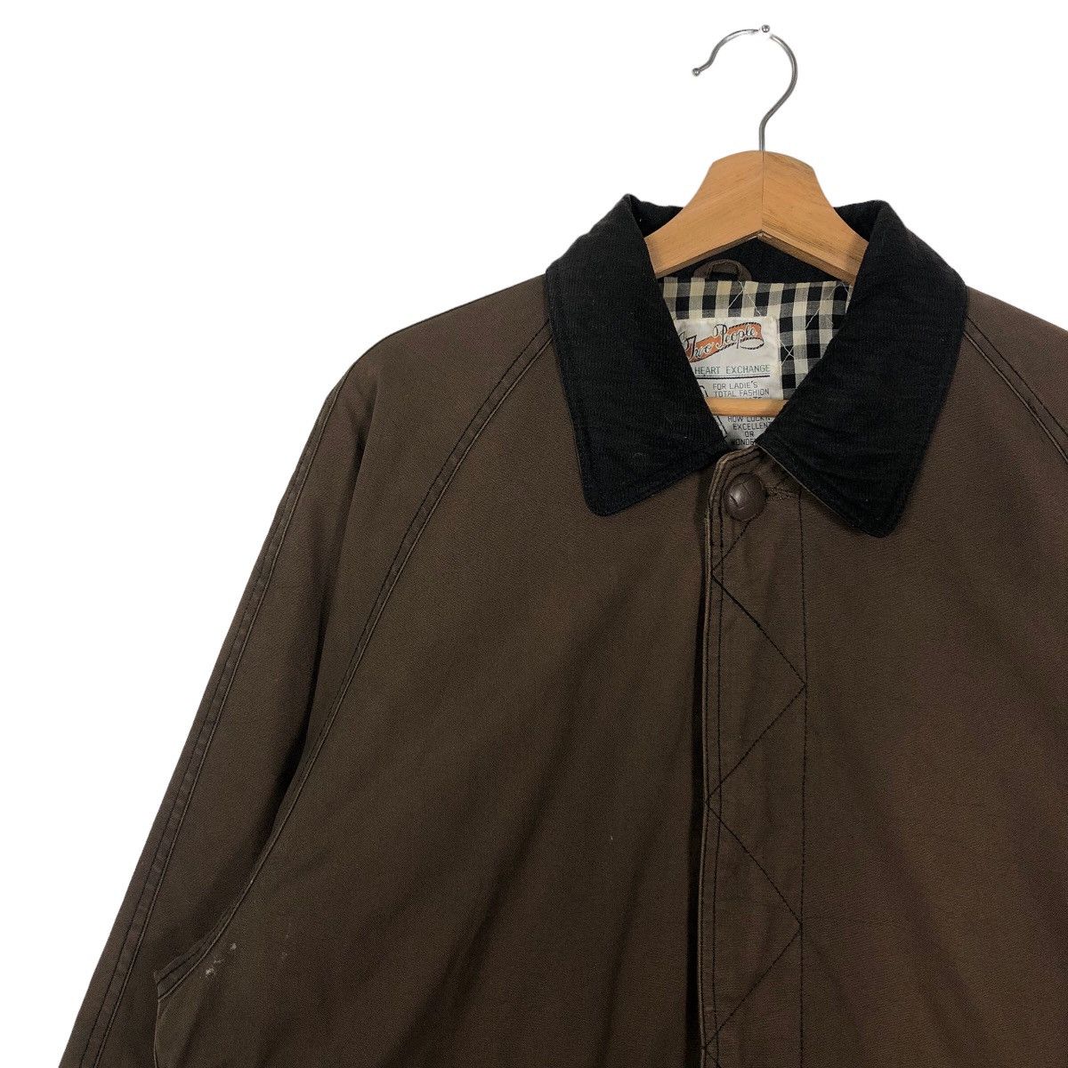 Japanese Brand 🔥Duck Canvas Chore Jacket Two People Heart Exchange Japan Size US M / EU 48-50 / 2 - 6 Thumbnail