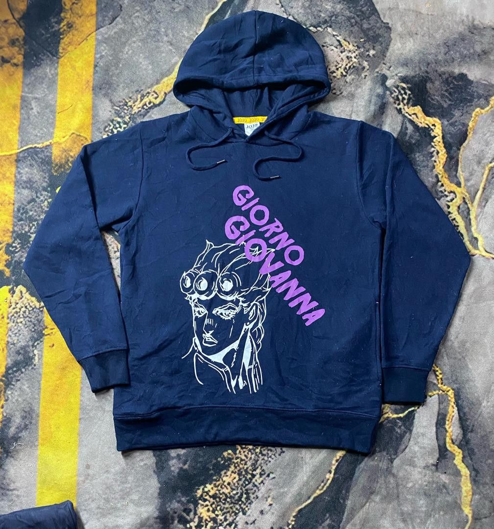 Cartoon Network × Japanese Brand JOJO - GIORNO GIOVANNA HOODIES Size US M / EU 48-50 / 2 - 1 Thumbnail