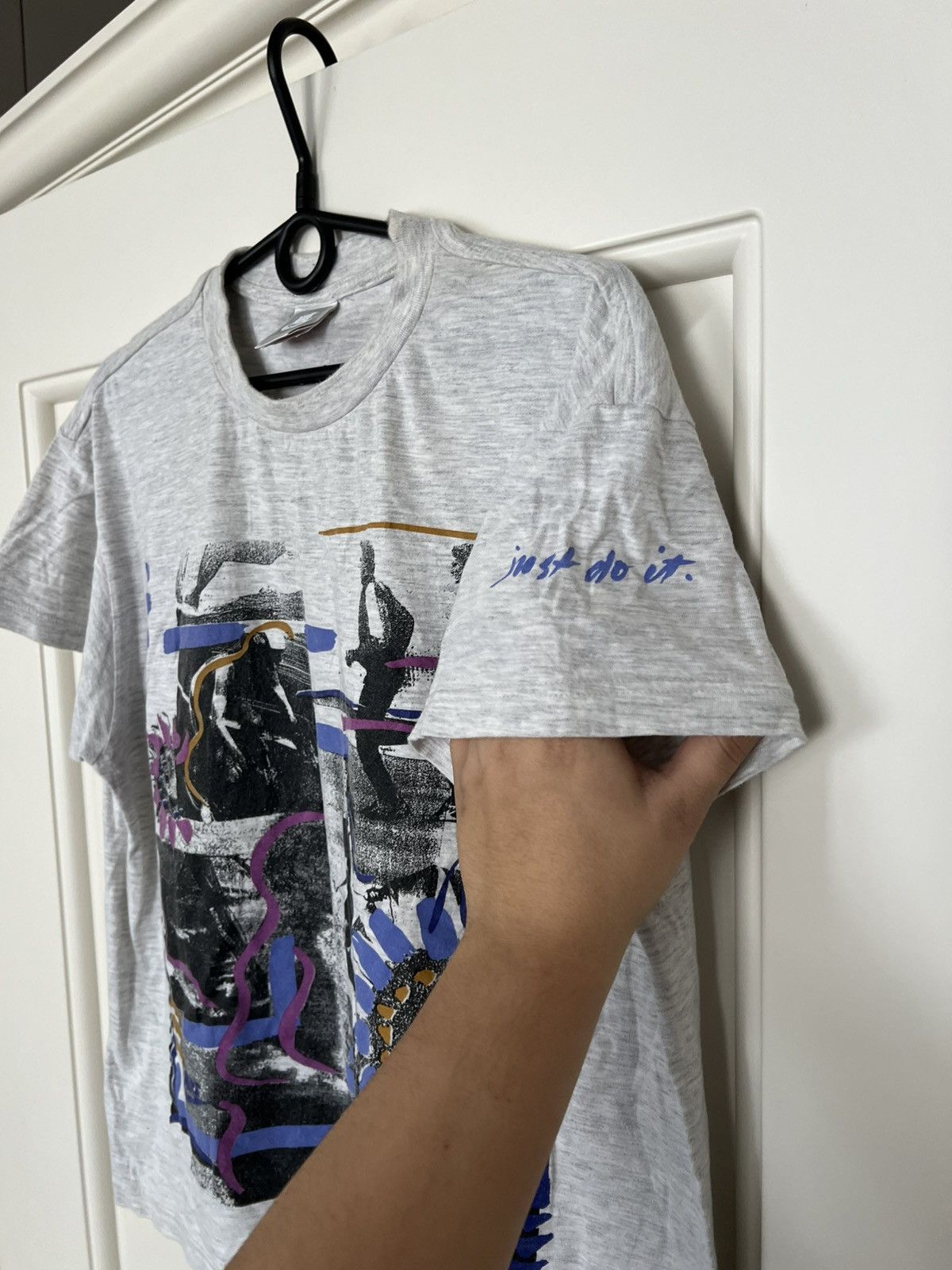 Nike Vintage 90s Nike T-Shirt Tee Just do it Size US M / EU 48-50 / 2 - 4 Thumbnail