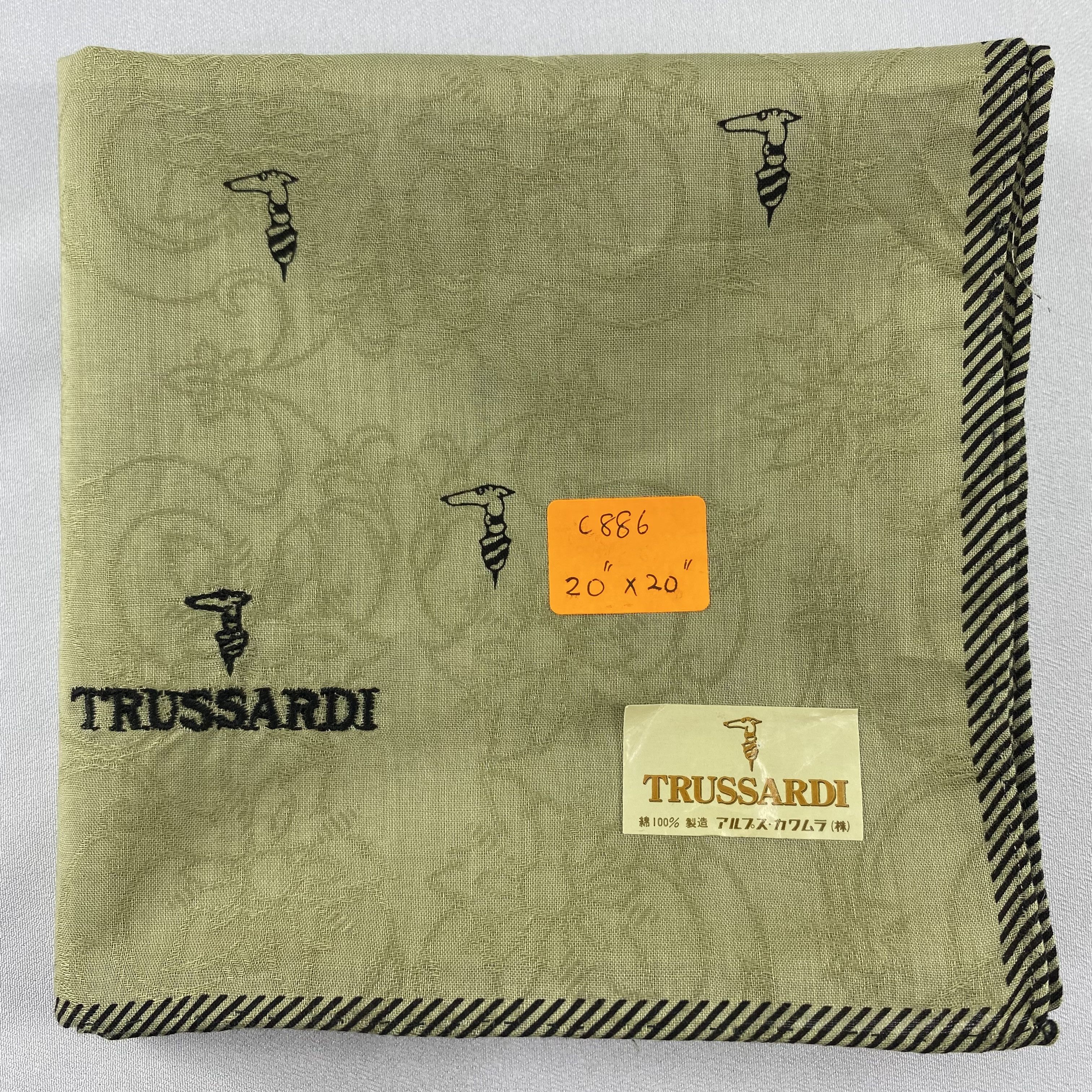 Trussardi Trussardi Handkerchief / Bandana / Neckerchief C886 Size ONE SIZE - 7 Thumbnail