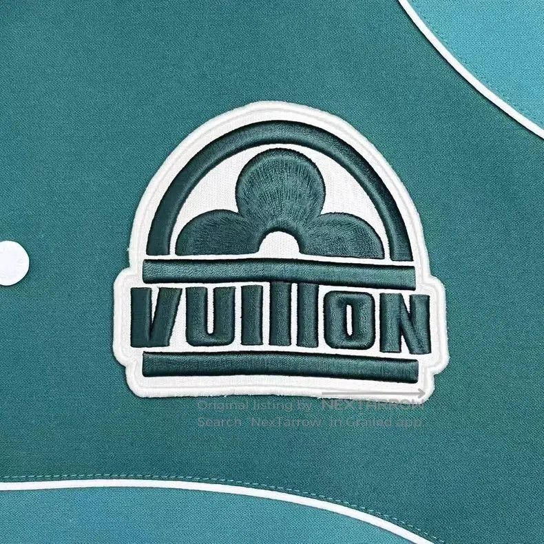 Louis Vuitton Louis Vuitton SS23 Green Logo Bomber Jacket. Size US L / EU 52-54 / 3 - 4 Thumbnail