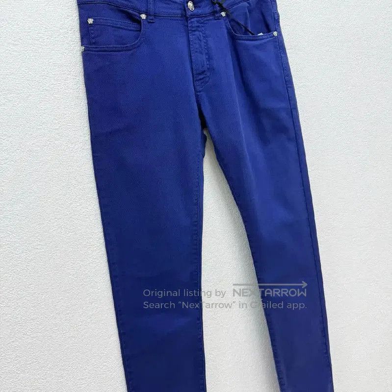 Versace Versace Men's Casual Denim Pants in Dark Blue . Size US 32 / EU 48 - 2 Thumbnail