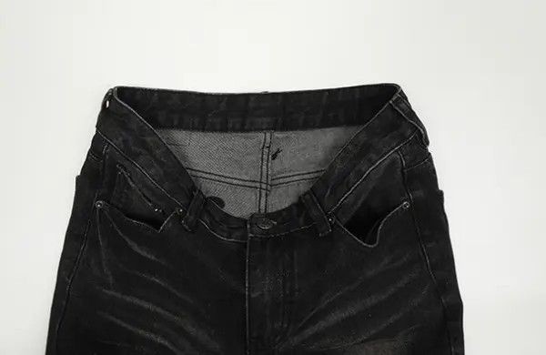 Japanese Brand Kumi American retro trend street washed distressed jeans Size US 32 / EU 48 - 4 Thumbnail