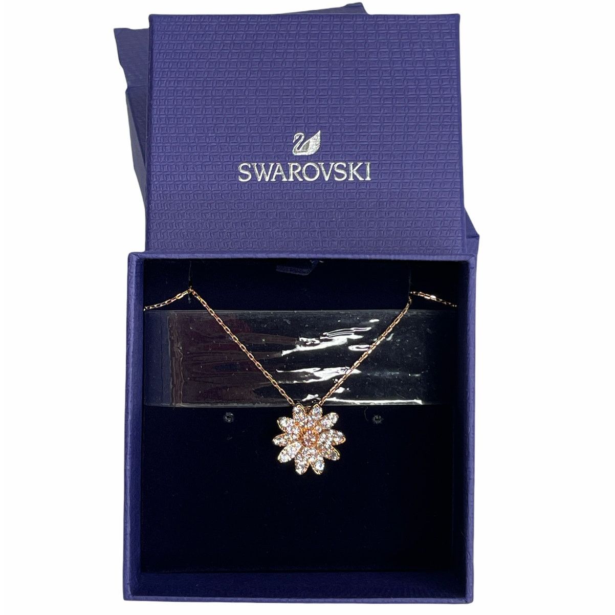 Swarovski Swarovski Crystal Eternal Flower Pink Pendant Necklace Size ONE SIZE - 2 Thumbnail