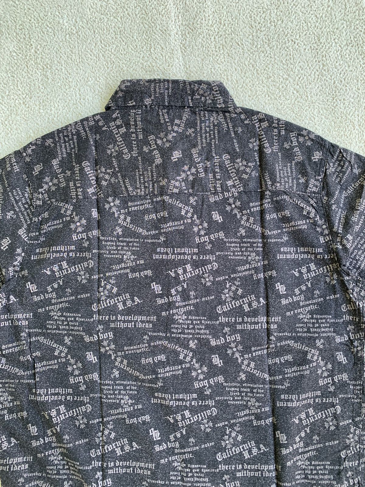Beauty Beast × If Six Was Nine × Japanese Brand bad boy printed button shirt Size US L / EU 52-54 / 3 - 4 Thumbnail