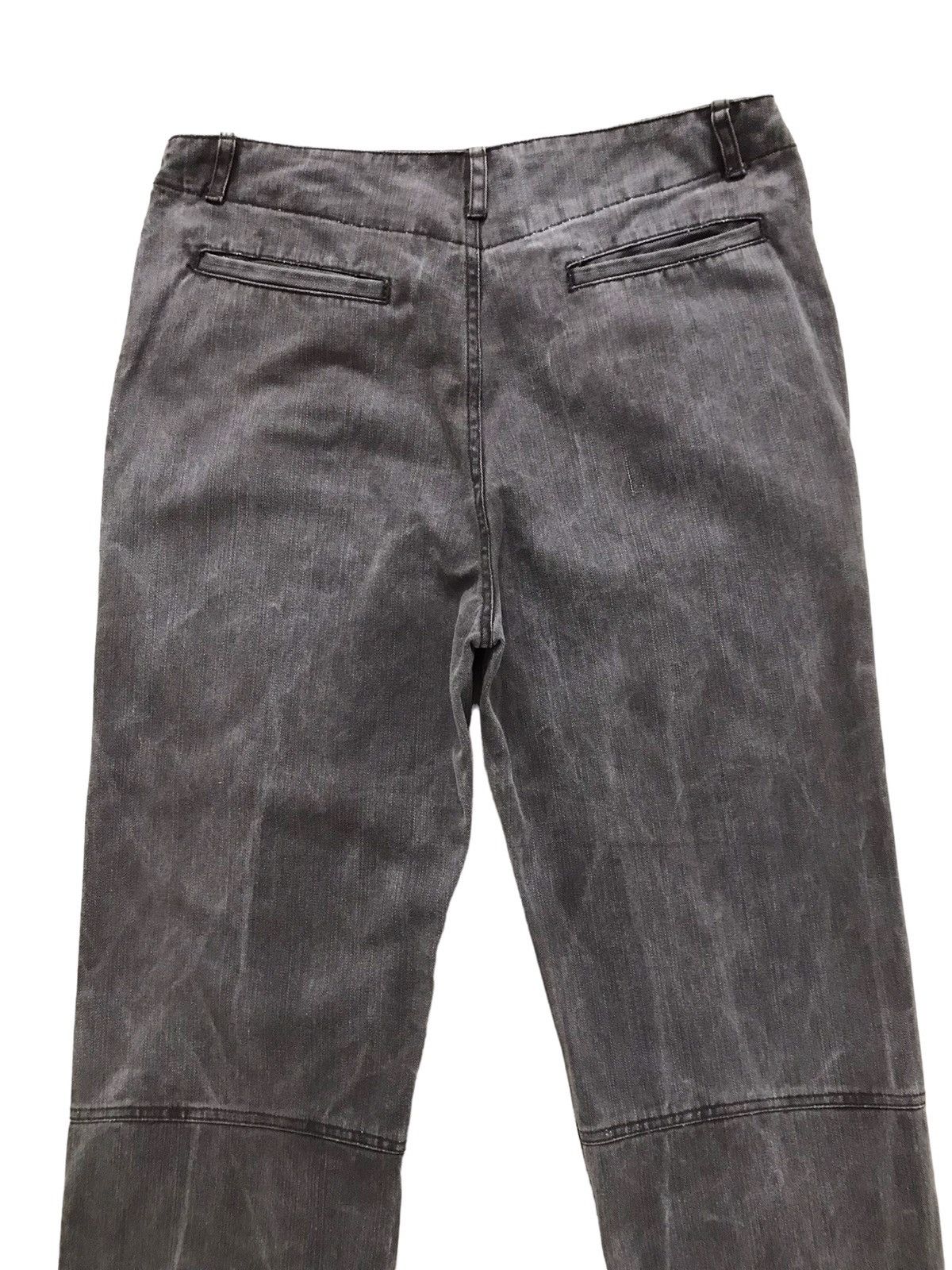 Japanese Brand MIC Mistic Inc Chic Japan Faded Creases Designed Denim Jeans Size US 34 / EU 50 - 8 Thumbnail