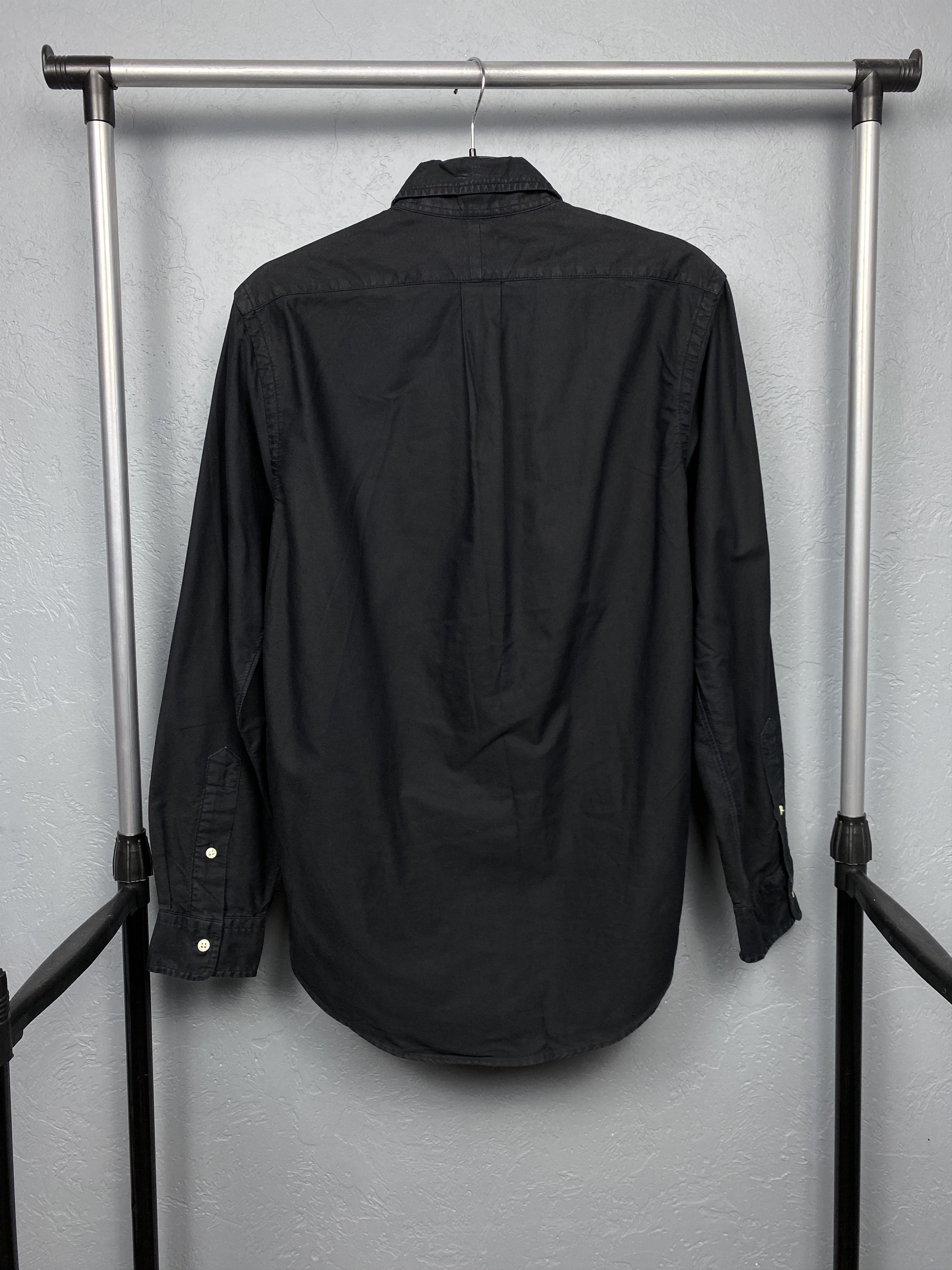 Polo Ralph Lauren Polo Ralph Lauren Vintage Mens Black Long Sleeve Shirt Size US S / EU 44-46 / 1 - 6 Thumbnail