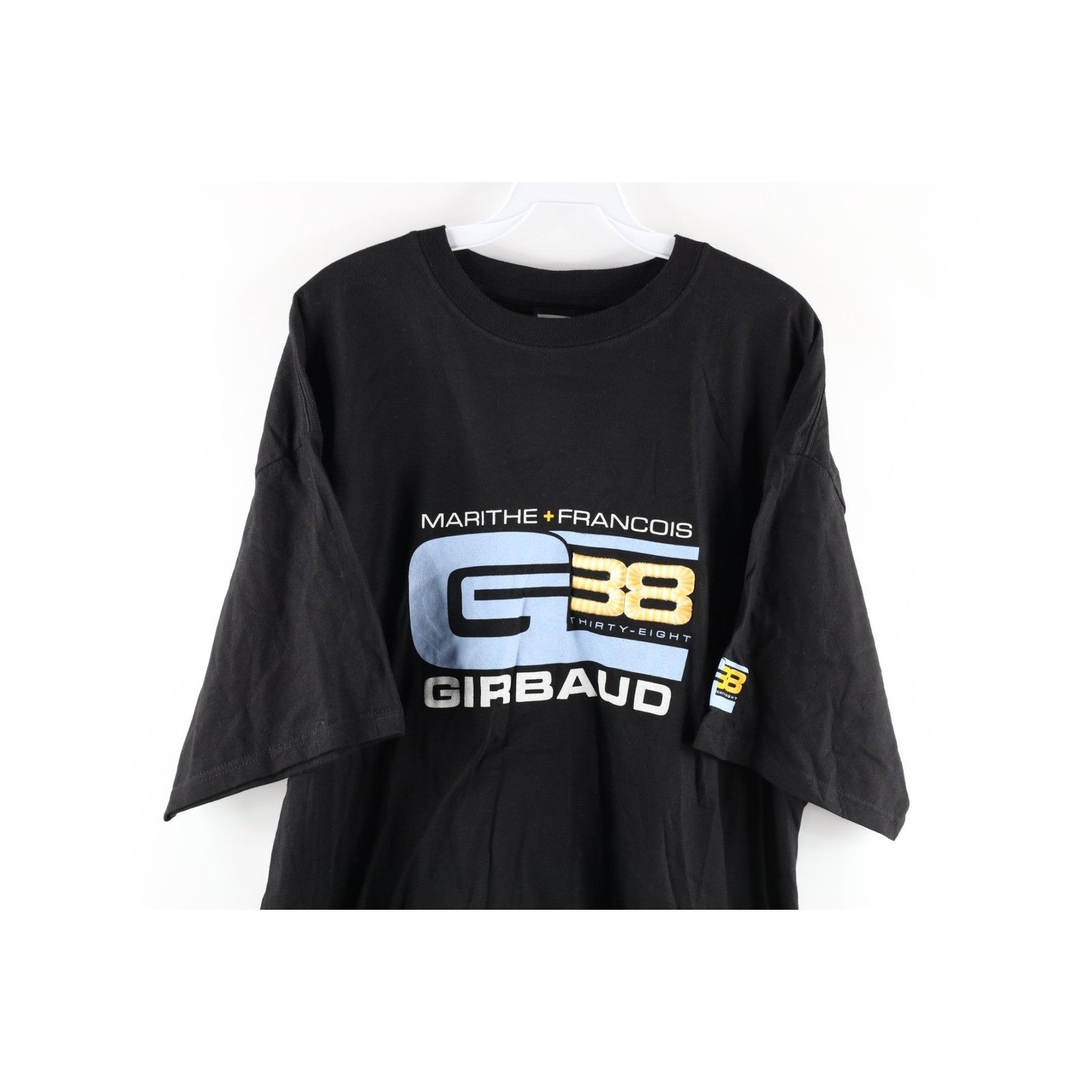 Marithe + Francois Girbaud × Vintage NOS Vintage 90s Marithe Francois Girbaud Box Logo T-Shirt Size US XL / EU 56 / 4 - 2 Thumbnail