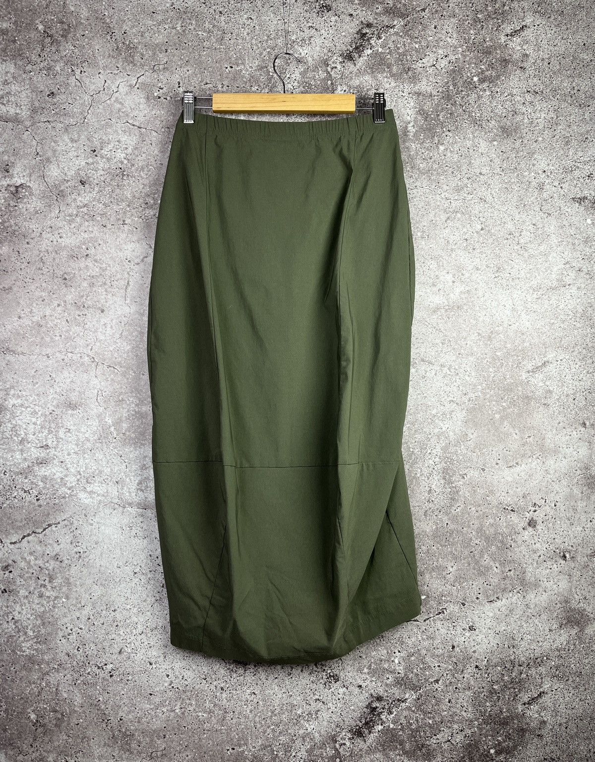 Rundholz Studio Rundholz Skirt – Olive Green (Avant-Garde Design) Size 25" / US 0 / IT 36 - 1 Thumbnail