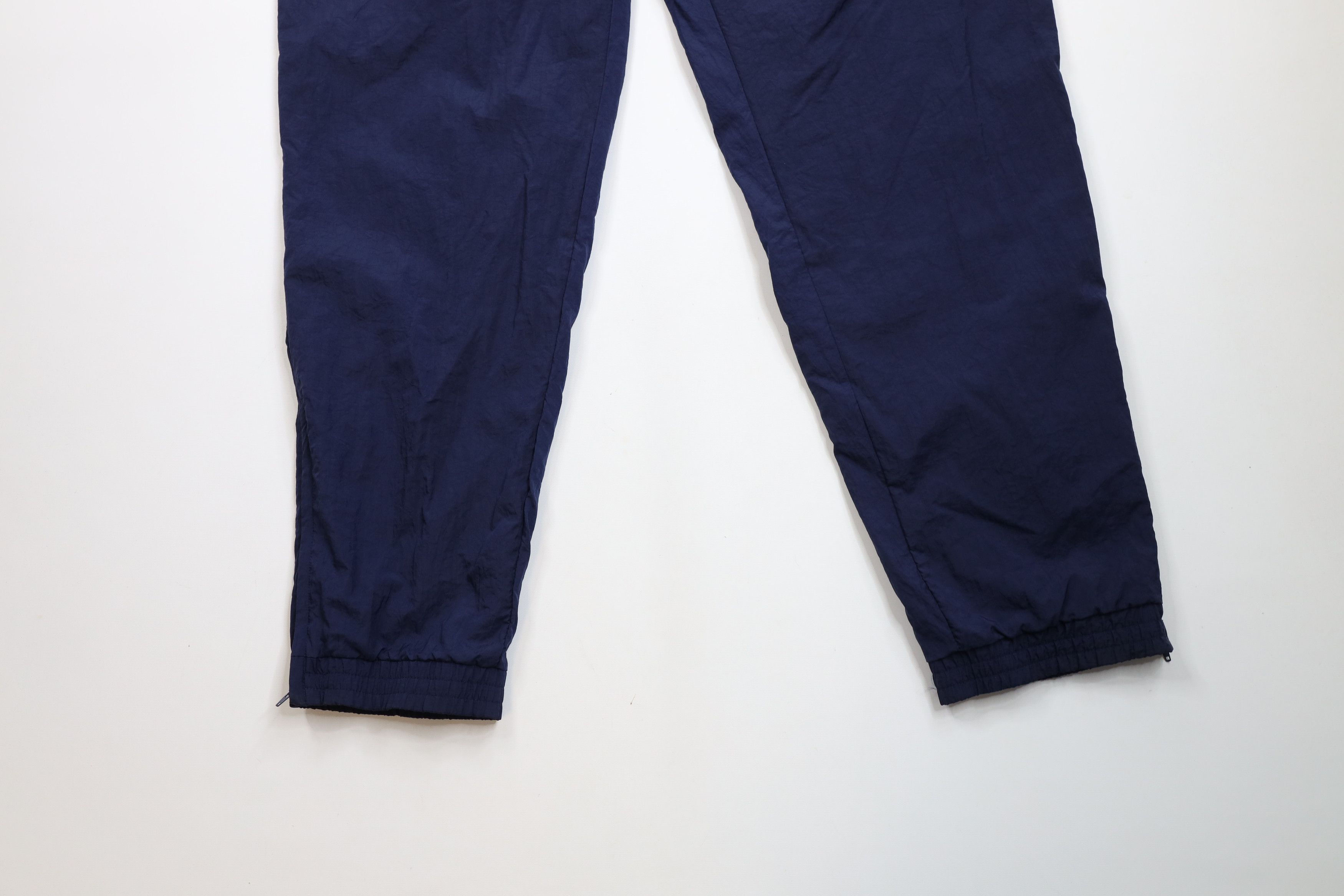 Adidas × Vintage Vintage 90s Adidas Lined Windbreaker Joggers Pants Navy Blue Size US 38 / EU 54 - 4 Thumbnail