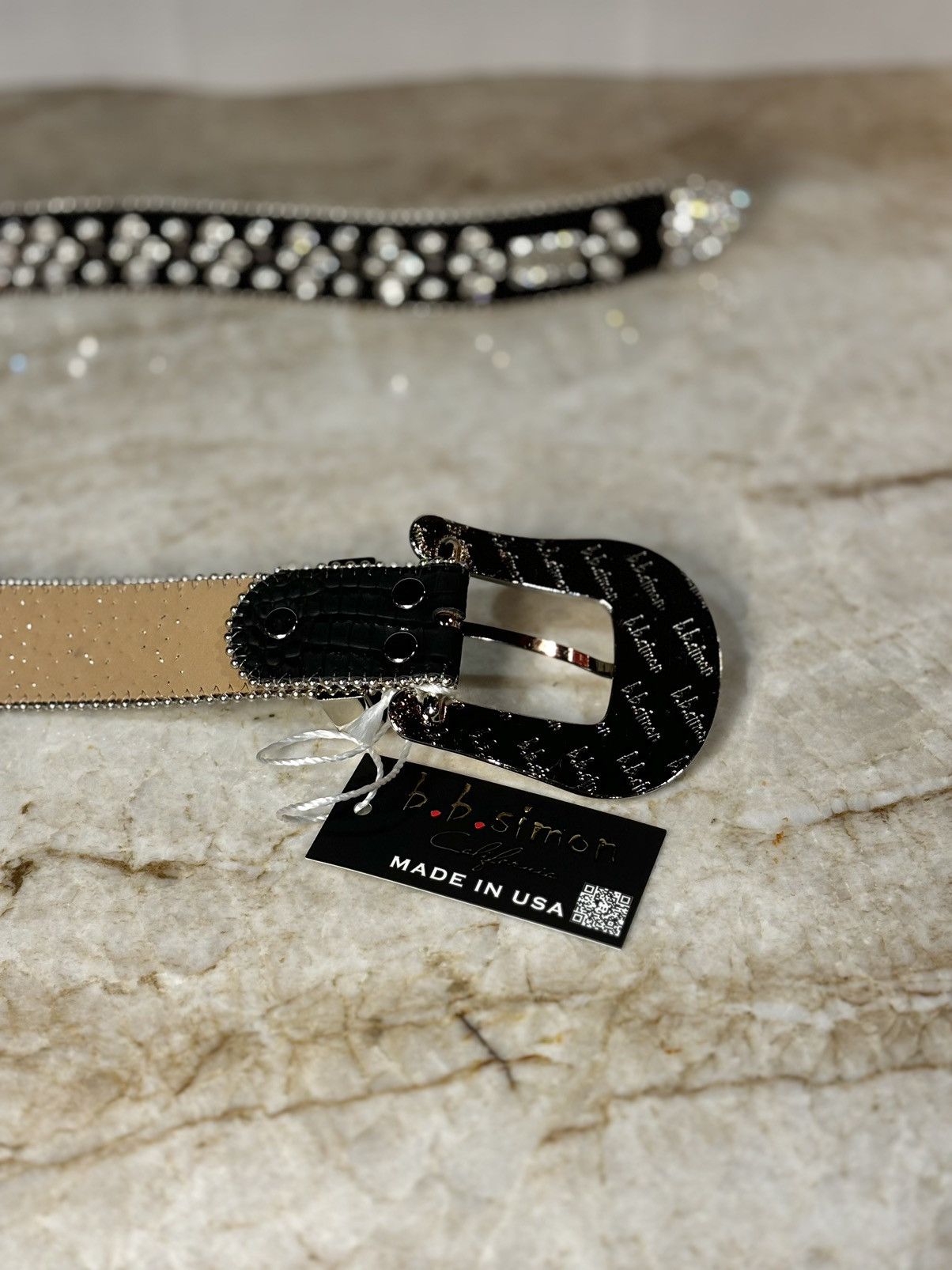 B.B. Simon Bb Simon Belt Size 38 - 3 Thumbnail