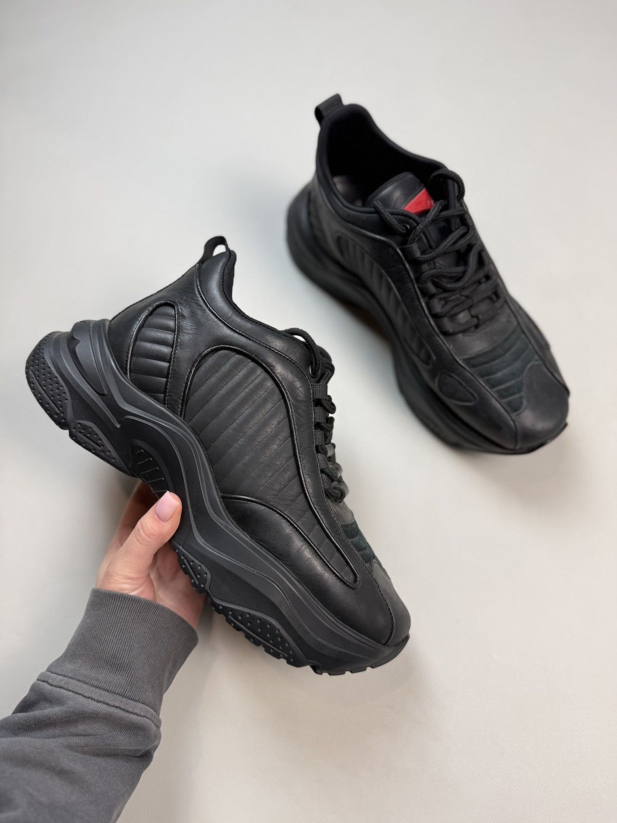 Misbhv MISBHV Black Kombat Moon Trainer Sneakers Size 43 / US 9.5 Size US 9.5 / EU 42-43 - 1 Thumbnail