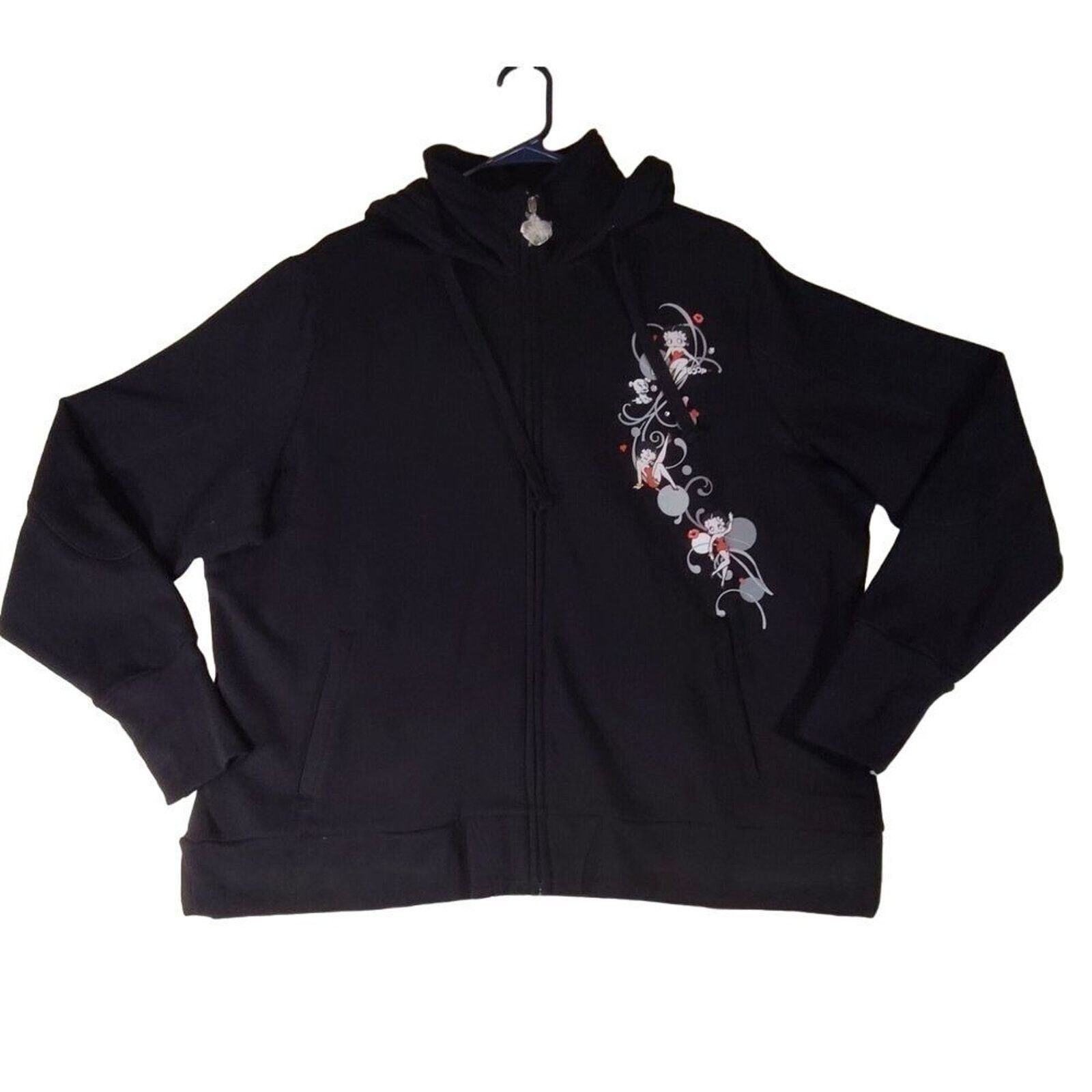 Sweaty Betty Betty Boop Bradford Exchange Hooded Full Zip Jacket Plus 3X Size 3XL / US 20-22 - 3 Thumbnail