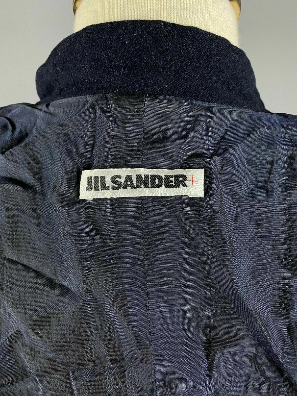Jil Sander Ladies Jil Sander Navy Wool Zip Up Multi Pocket Coat Jacket Size M / US 6-8 / IT 42-44 - 10 Thumbnail