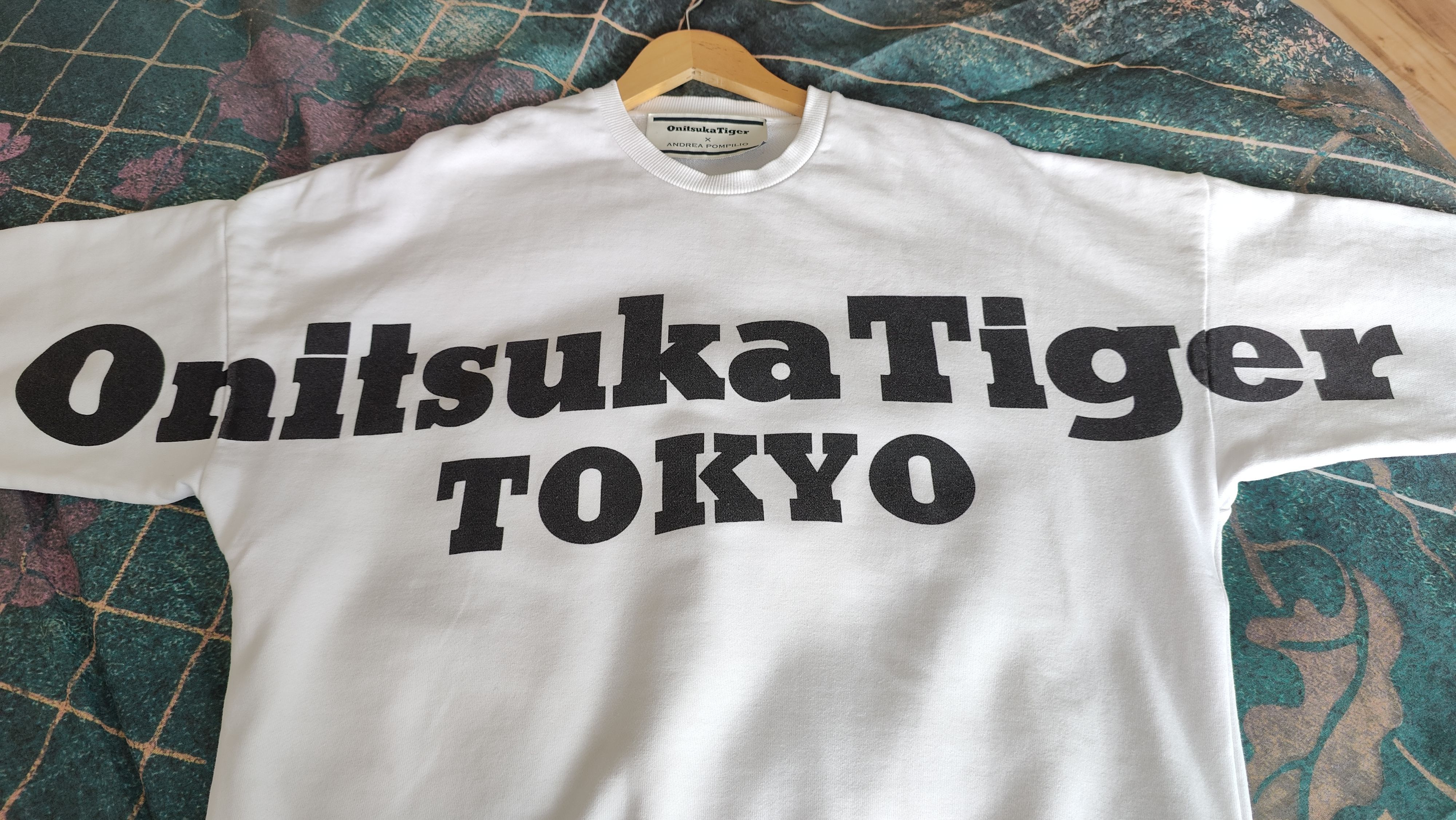 Andrea Pompilio Onitsuka Tiger Tokyo x Andrea Pompilio Big Logo Sweatshirt Size US L / EU 52-54 / 3 - 2 Thumbnail