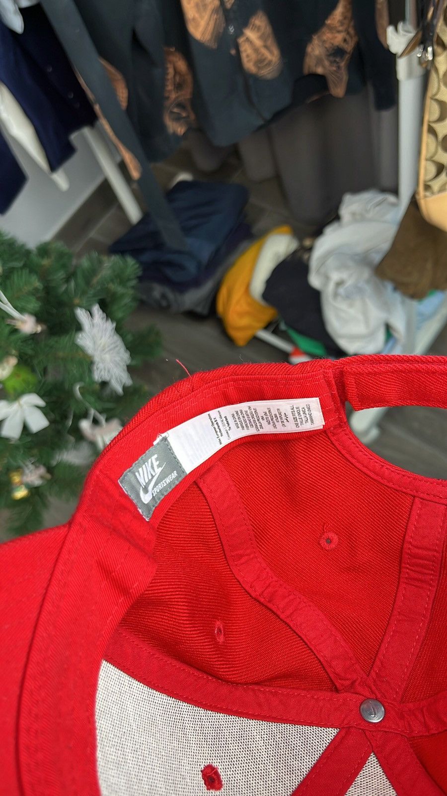 Nike × Vintage Vintage Nike RF Rare Cap Size ONE SIZE - 7 Thumbnail
