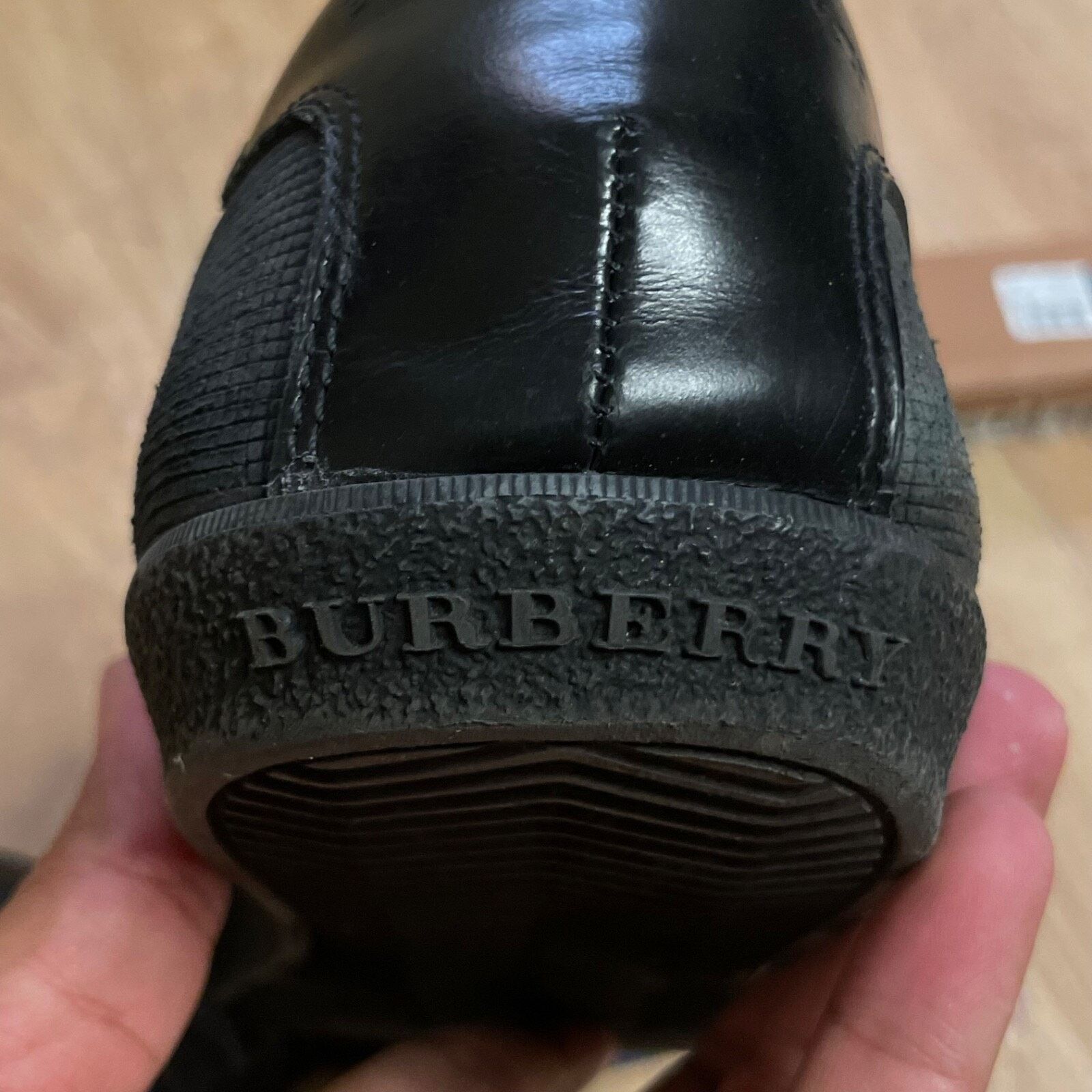 Burberry BURBERRY SHOES SNEAKERS MEN'S lace up SHOES Leather Low Top Size US 8 / EU 41 - 10 Thumbnail