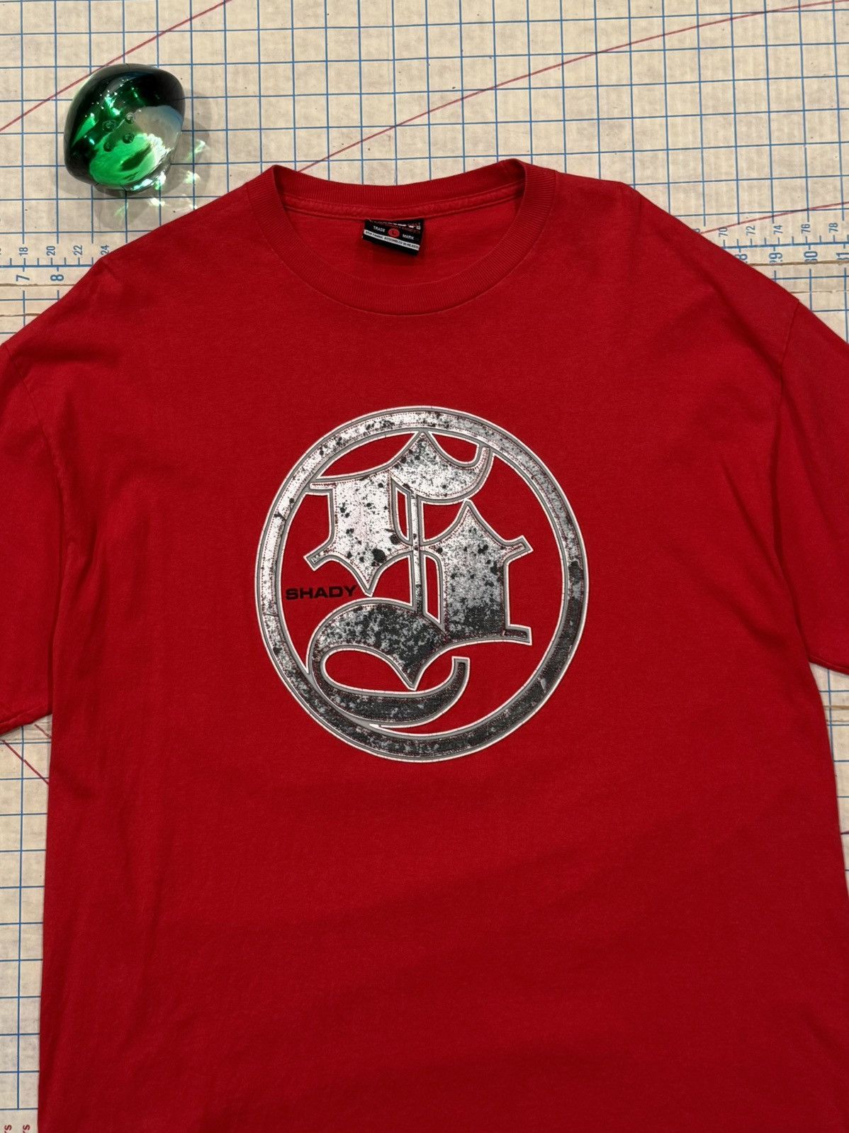 Shady Ltd Vintage Y2K Shady Ltd Red Graphic Tee Mens Size Large Size US L / EU 52-54 / 3 - 3 Thumbnail