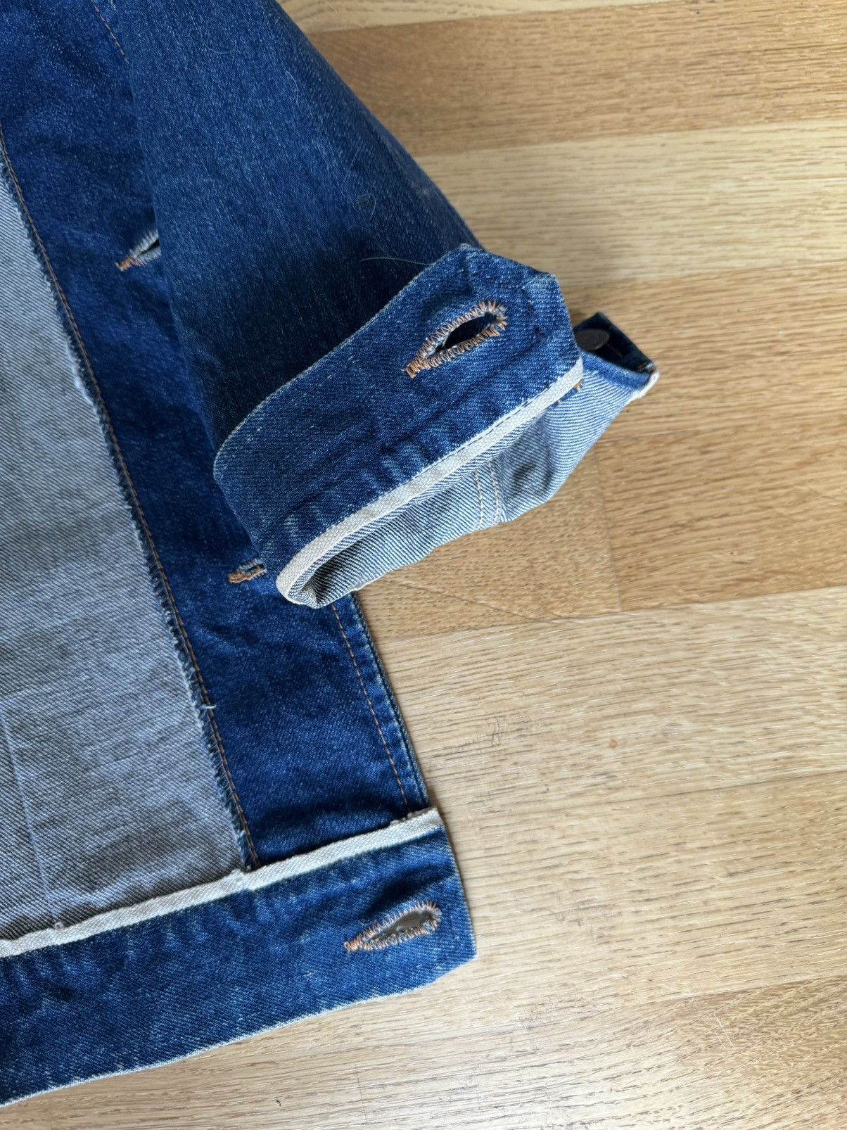 Salvage × Vintage VTG 1970‘s Selvedge Right On/Elder M.F.G Jacket Size US L / EU 52-54 / 3 - 19 Thumbnail