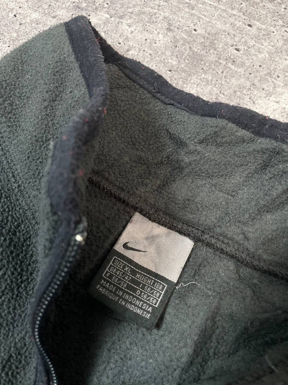 Nike Vintage 00s Nike Logo Half Zip Fleece Jacket Y2K Size US XL / EU 56 / 4 - 6 Thumbnail