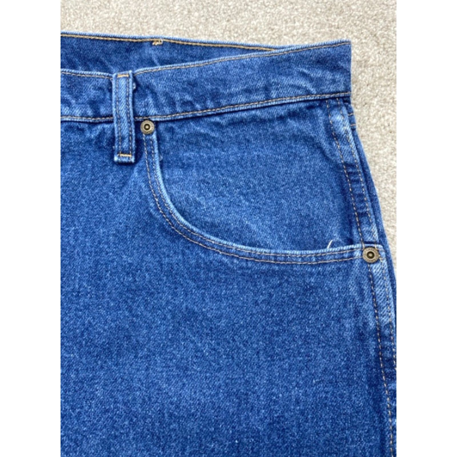 Vintage Cabela’s Jeans Men 38x34 Blue Denim Straight Relaxed Size US 38 / EU 54 - 5 Thumbnail