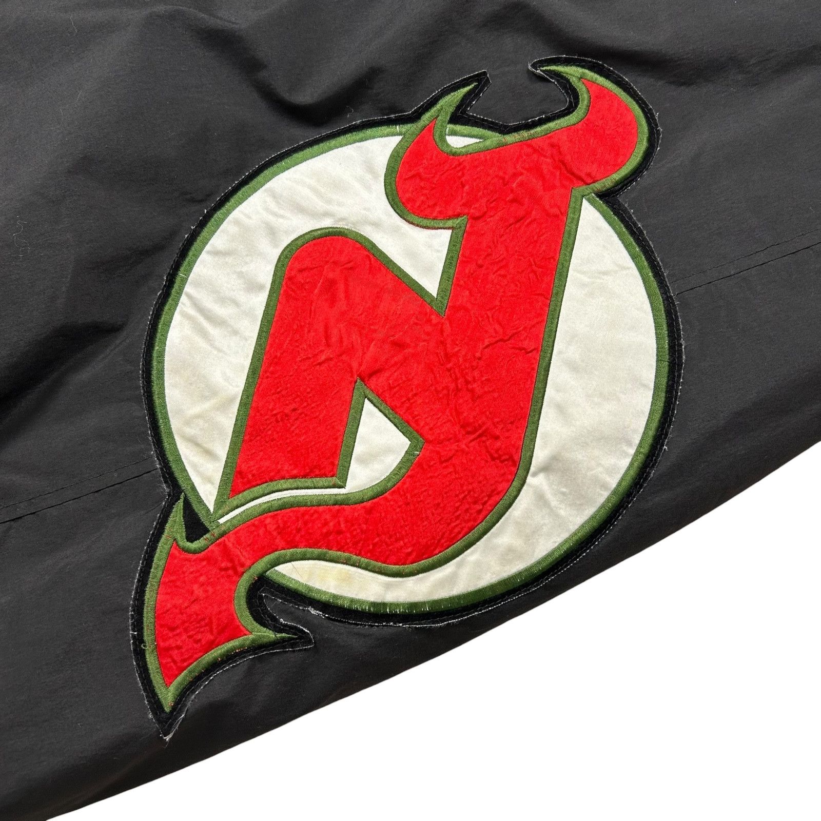 NHL VTG 90s NHL NEW JERSEY DEVILS STARTER HOODED PUFFER JACKET Size US XXL / EU 58 / 5 - 8 Thumbnail