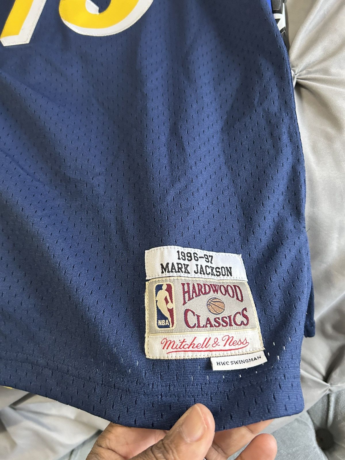 Mitchell & Ness Hardwood classic Mark Jackson pacers jersey Size US L / EU 52-54 / 3 - 3 Thumbnail