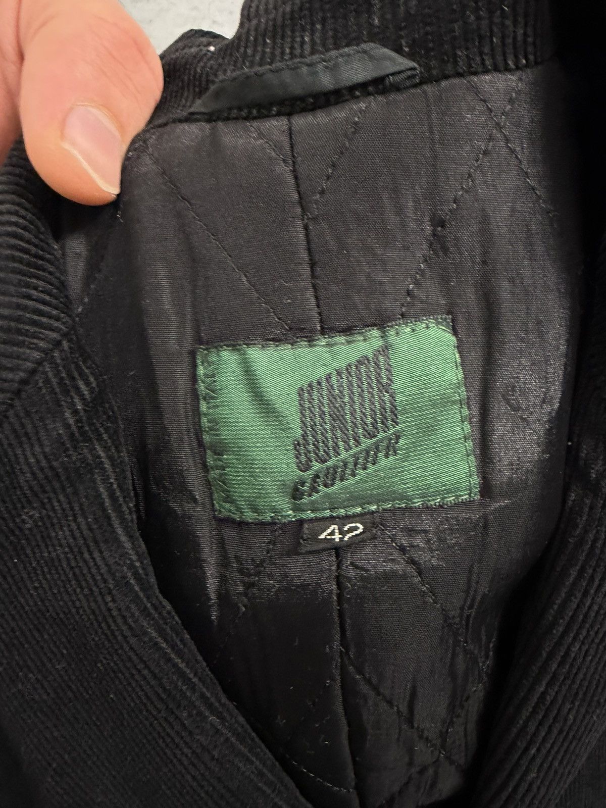 Jean Paul Gaultier Vintage Jean Paul Gaultier Corduroy Double Breaster Coat Size M / US 6-8 / IT 42-44 - 6 Thumbnail