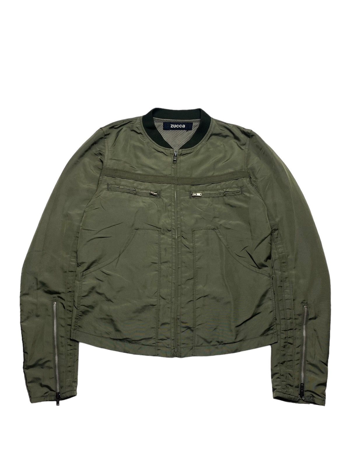 CABANE de ZUCCa 1996 Zucca - Nylon Moto Jacket Size US M / EU 48-50 / 2 - 7 Thumbnail