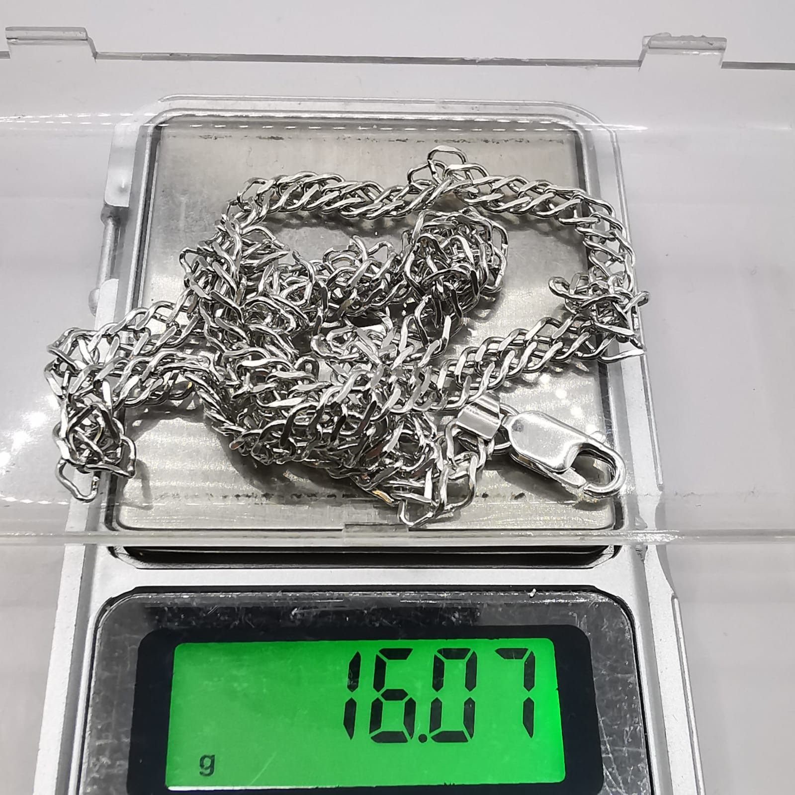 Sterling Silver Vintage Chain, 925 Sterling Silver, Signed , 16,07g Size ONE SIZE - 4 Thumbnail