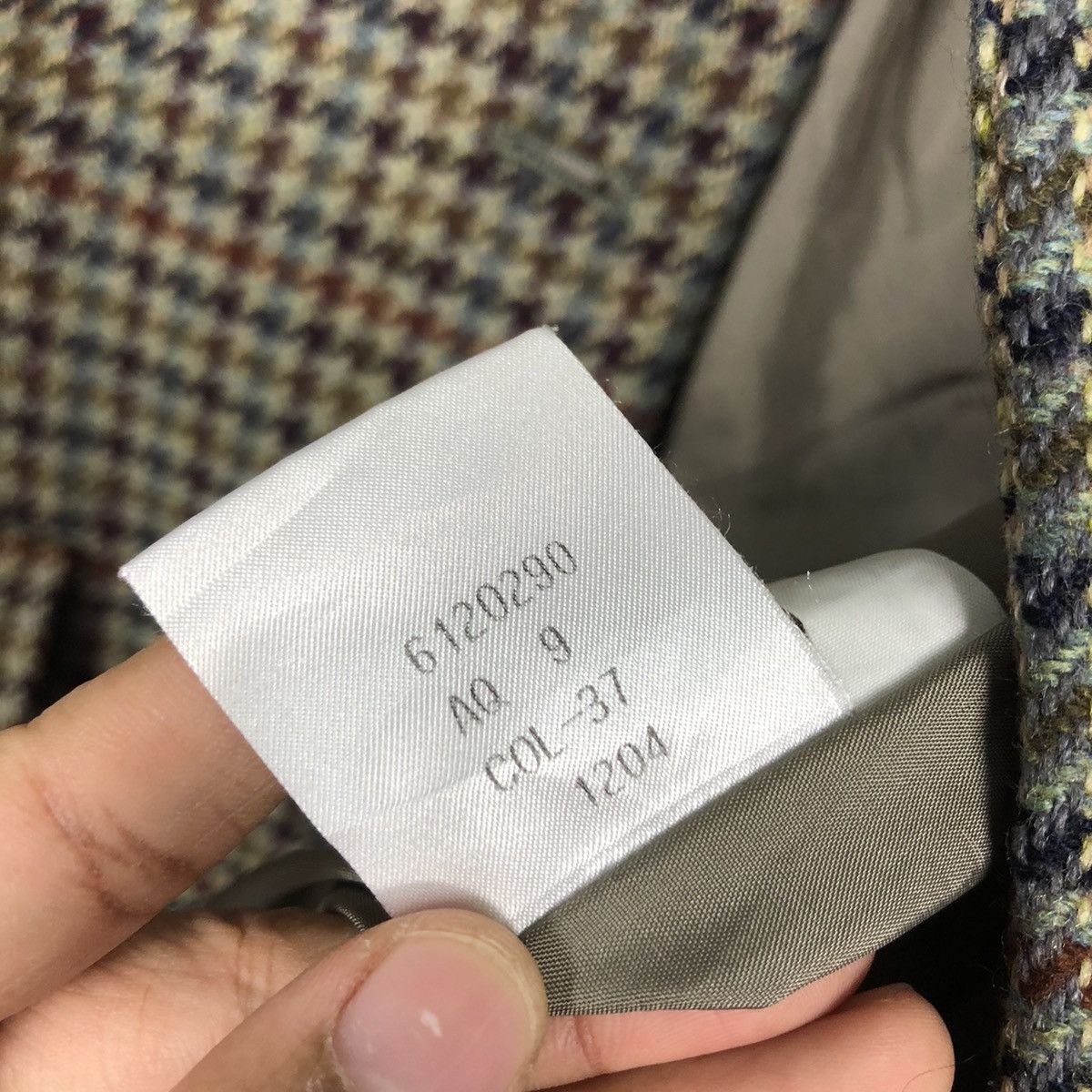 Vintage 📌Vintage Wool Jacket Aquascutum Of London Tartan Design Size US M / EU 48-50 / 2 - 20 Thumbnail