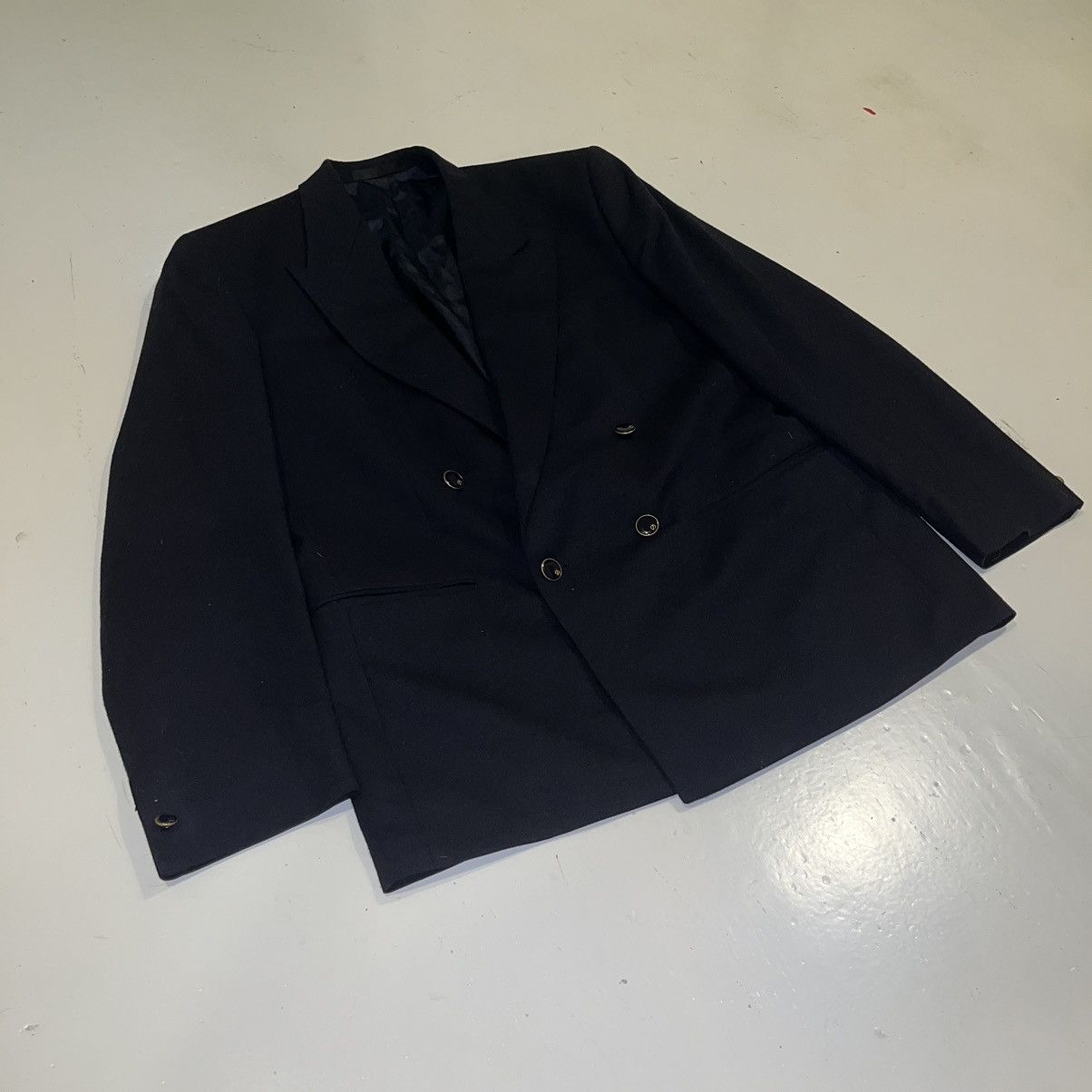 Tiger of Sweden Tiger of Sweden Double Breasted Blazer Size 50S - 2 Thumbnail