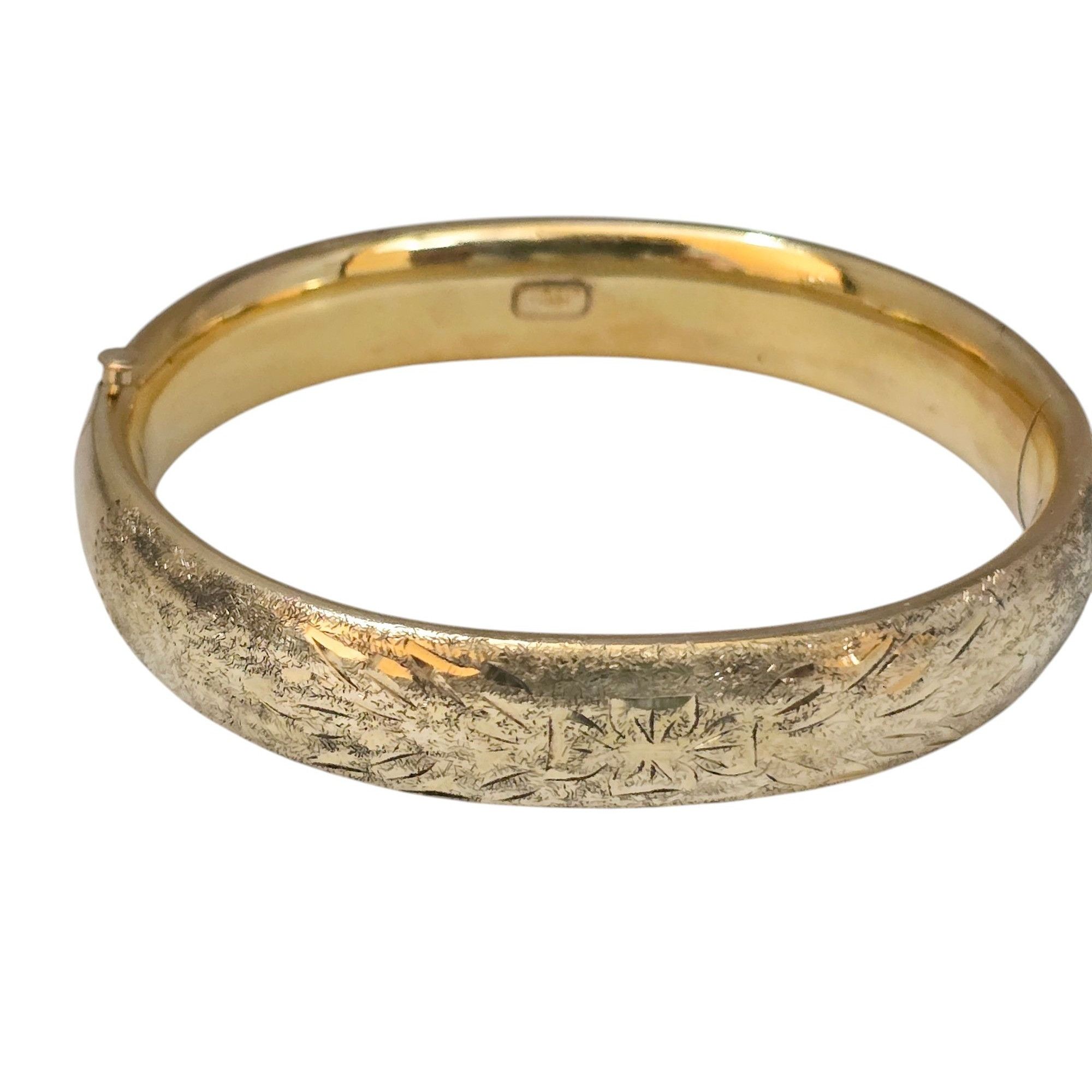 Vintage Vintage Marked Rine 1/20th 12kt Gold Filled Florentine Embos Size ONE SIZE - 1 Thumbnail