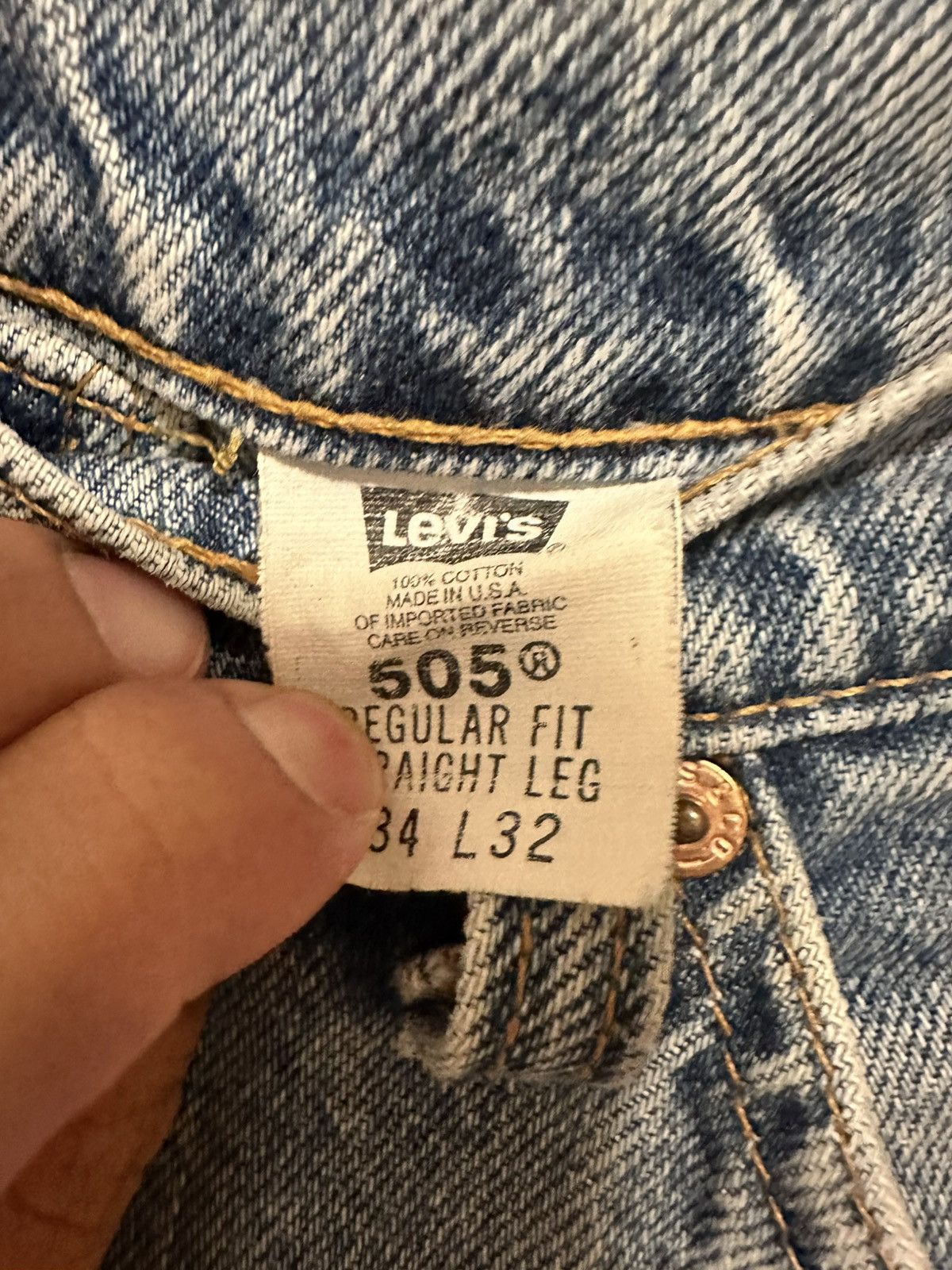 Levi's Orange Tab Vintage Levi’s FLAWLESS Size US 34 / EU 50 - 5 Thumbnail