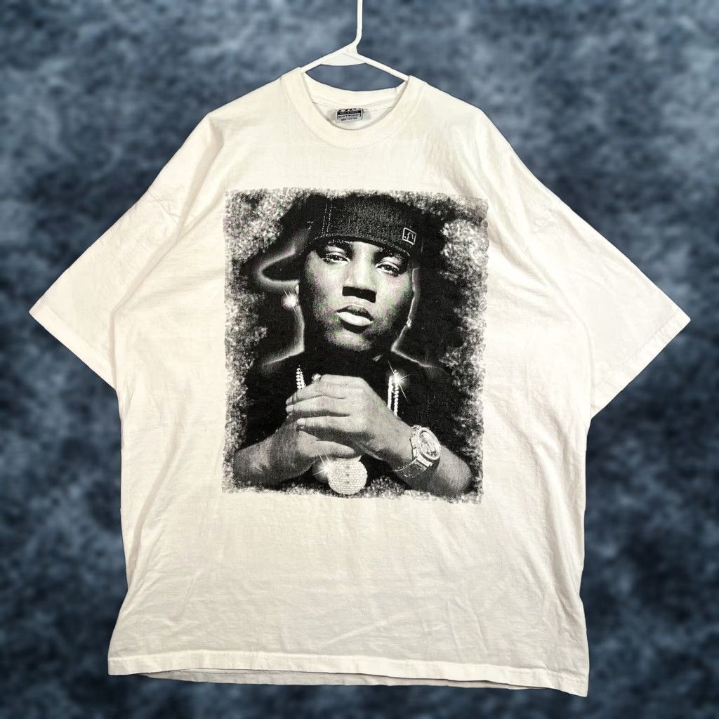 Vintage VINTAGE 2000s Young Jeezy Rap T-Shirt Men's 4XL Tall White Graphic Tee Cotton Size US XXL / EU 58 / 5 - 1 Thumbnail