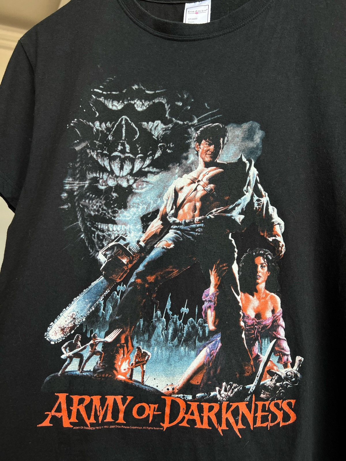Rap Tees × Vintage Vintage Army Of Darkness RARE HORROR MOVIE Size US L / EU 52-54 / 3 - 3 Thumbnail