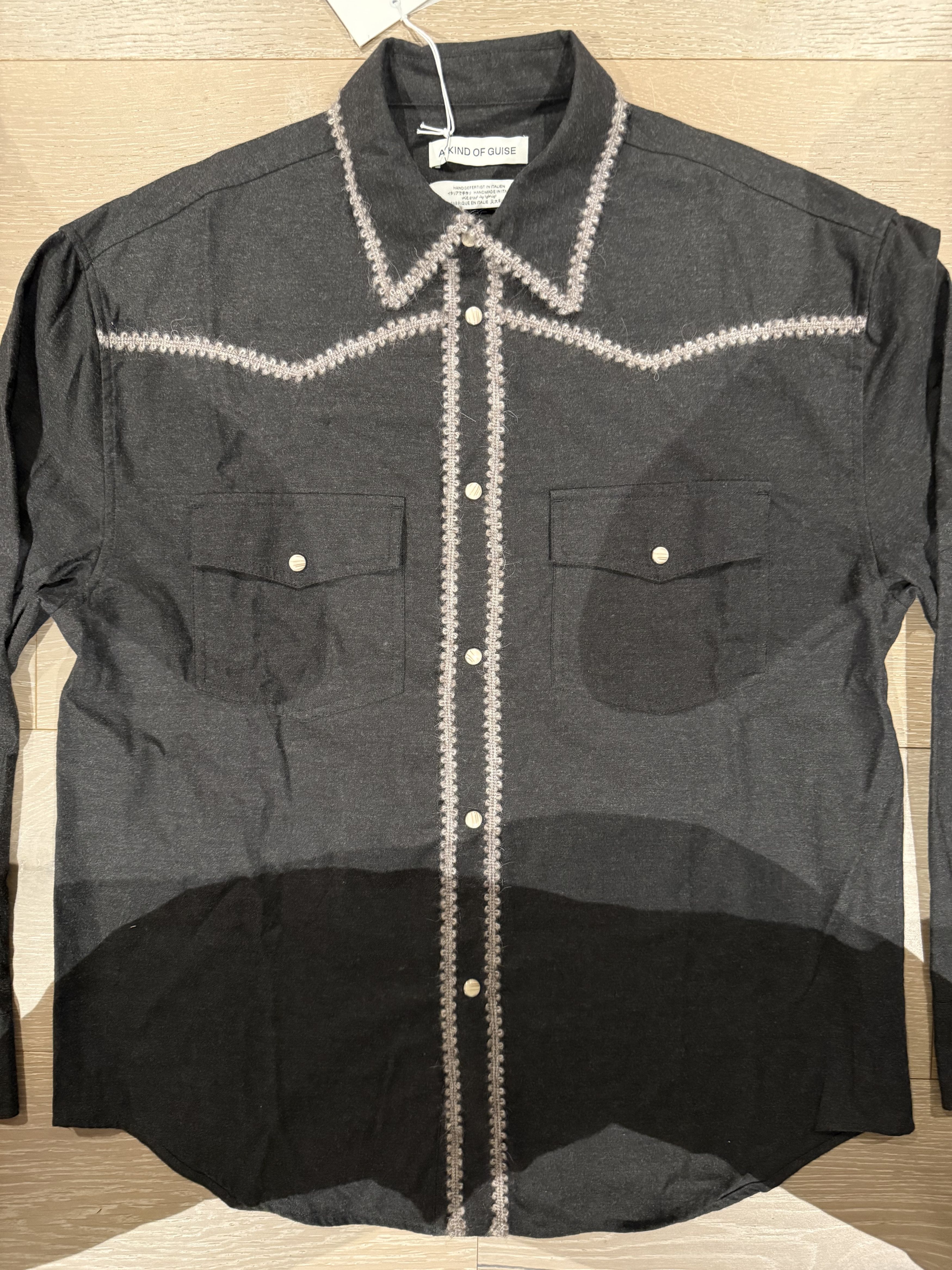 A Kind Of Guise 💚 AW25 A Kind Of Guise Exclusive Yahi Shirt Dark Umber NEW Size US S / EU 44-46 / 1 - 11 Thumbnail