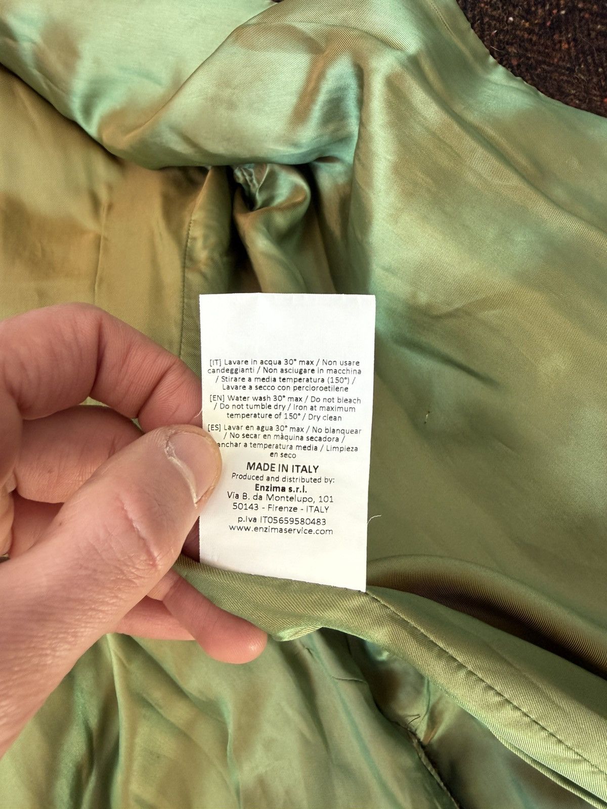 East Harbour Surplus East Harbour Surplus Belted Herringbone Wool Alpaca Coat Size US M / EU 48-50 / 2 - 20 Thumbnail