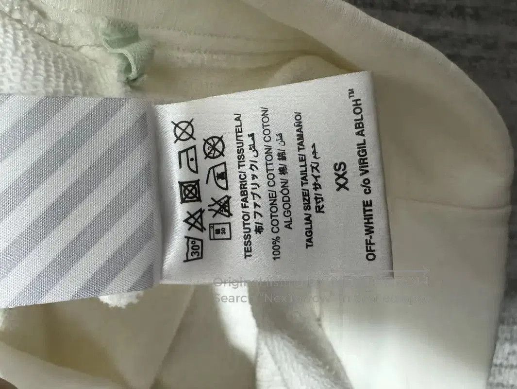 Off-White Off-White Floral Print Men's Sweatshirt . Size US XXS / EU 40 - 4 Thumbnail