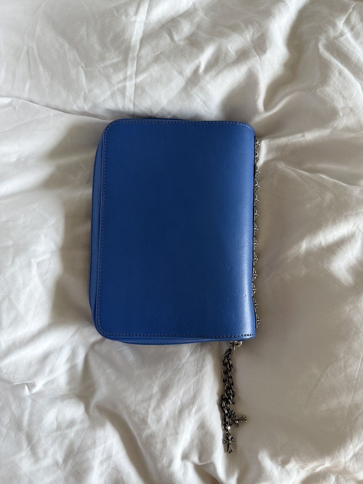 Chrome Hearts Chrome Hearts Blue Silver Heart Logo Agenda Book Size ONE SIZE - 11 Thumbnail