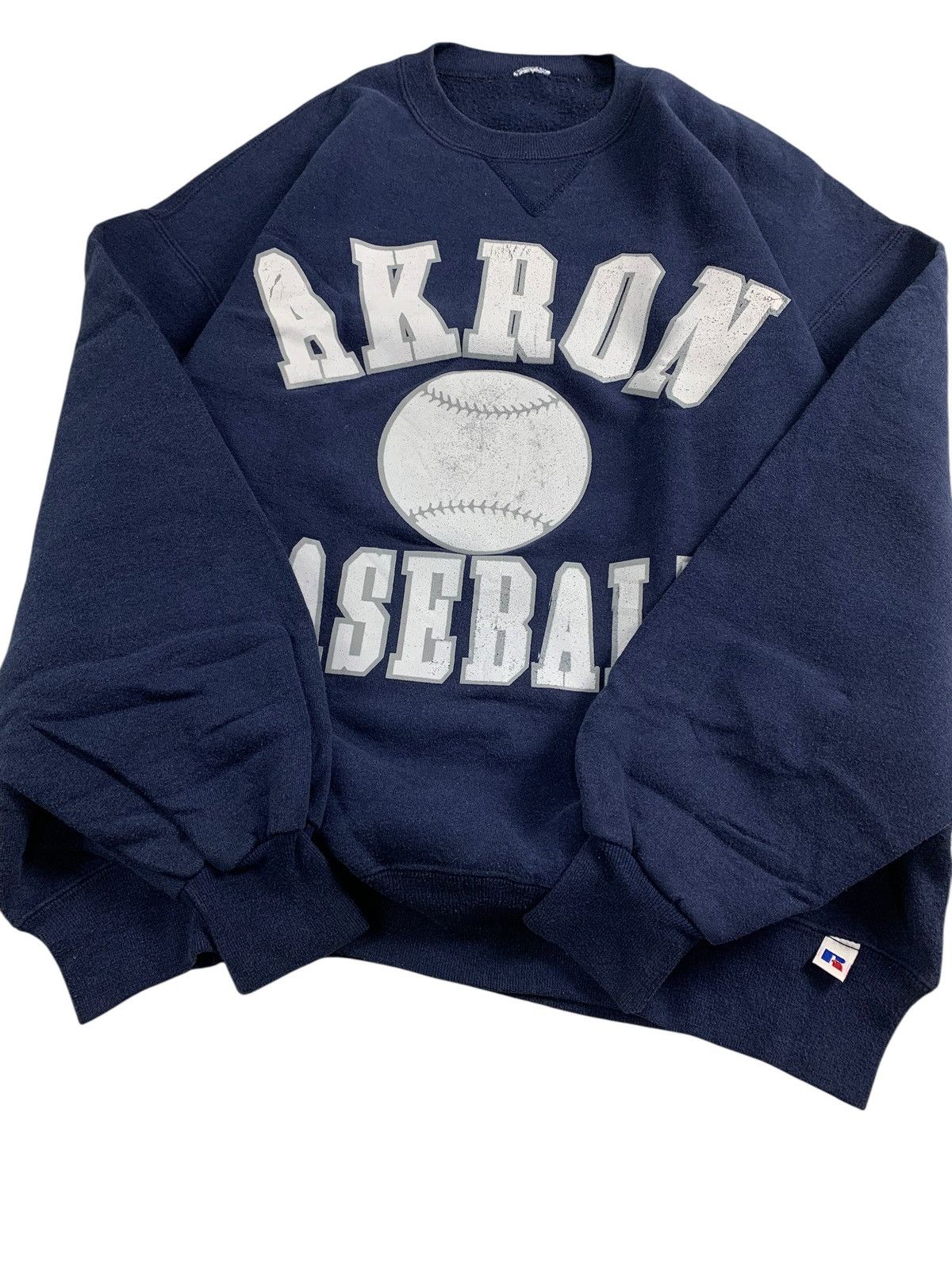 Russell Athletic 90’s Russell Athletic Akron Baseball Sweatshirt Size US L / EU 52-54 / 3 - 2 Thumbnail
