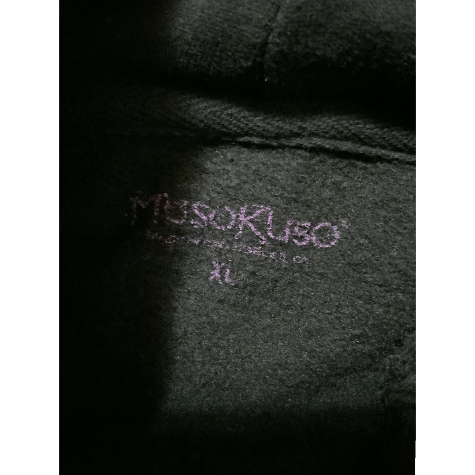 Vintage Muso Kuso Emanuel Ricci Guardian Angel Numbers Cherub Pullover Hoodie XL Men Black Sz. XL Size US XL / EU 56 / 4 - 4 Thumbnail