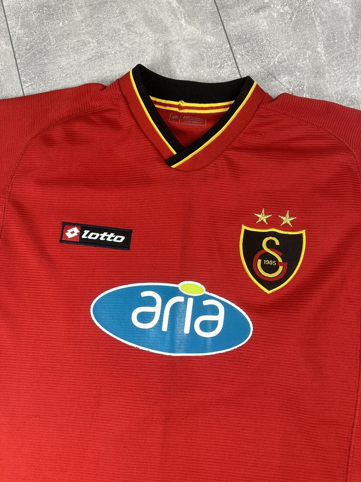 Lotto Sport Lotto Galatasaray Trikot 2001/02 Third Vintage Soccer Jersey Size US L / EU 52-54 / 3 - 7 Thumbnail